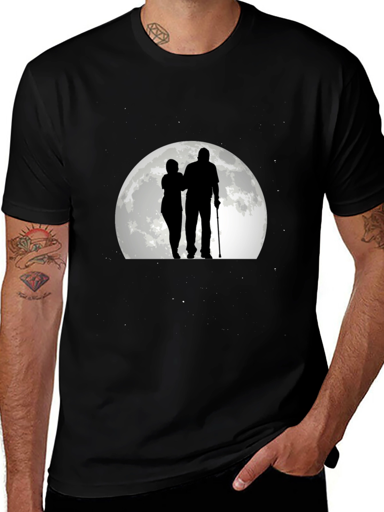 Romantic Moonlit Stroll T-Shirt