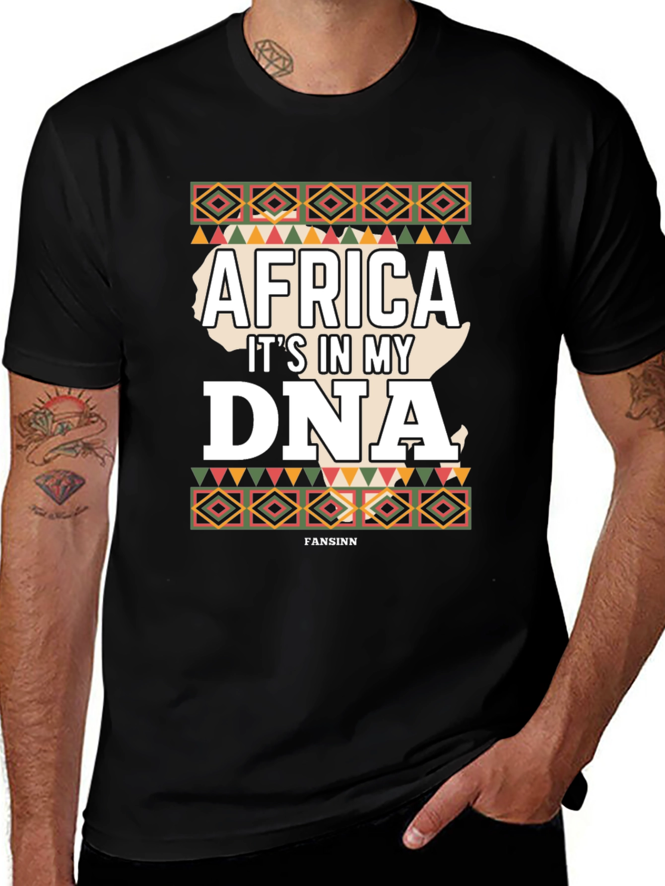 Africa DNA T-Shirt - Cultural Heritage Tee