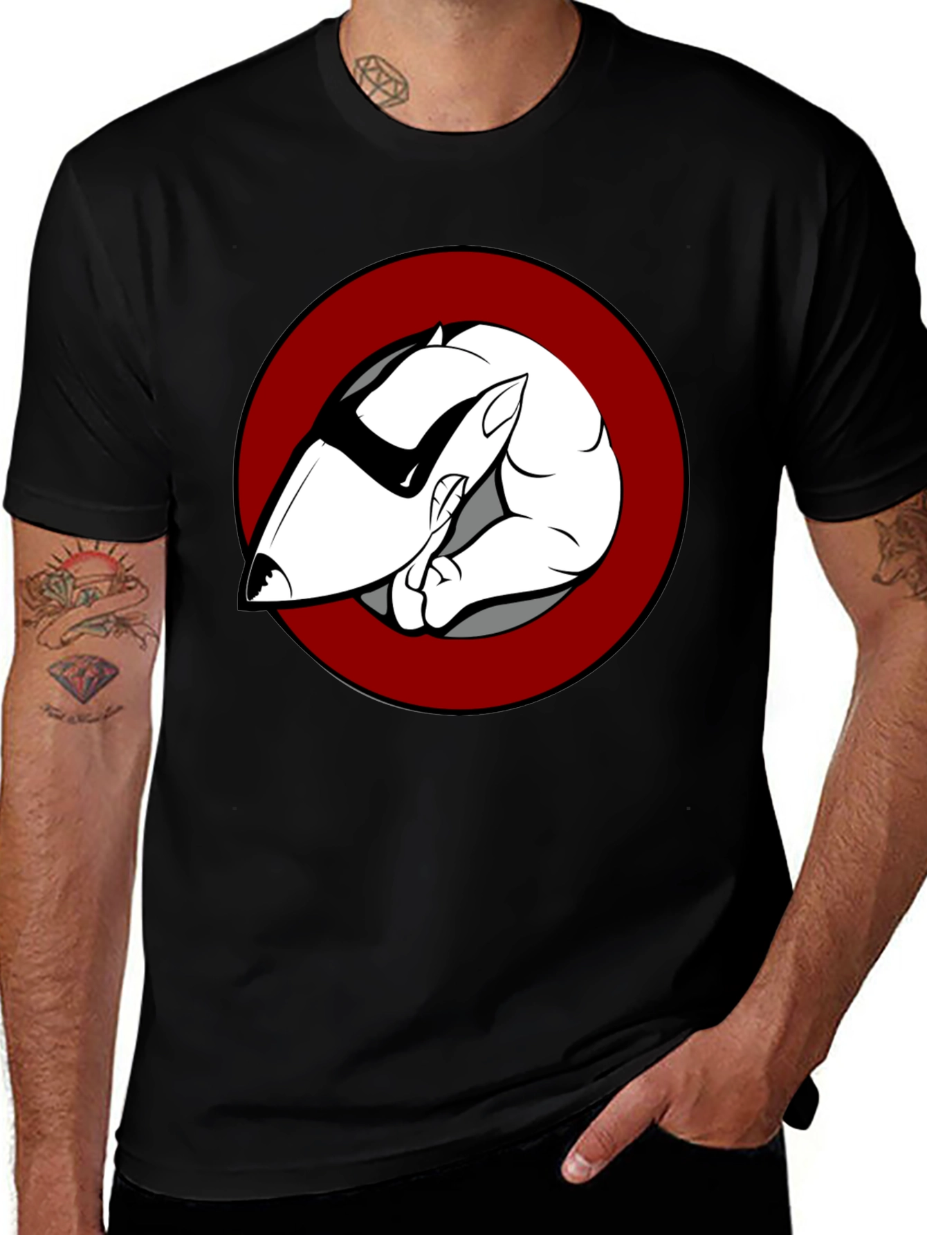 Variant 6 of Dog Graphic T-Shirt - Cool Canine Design
