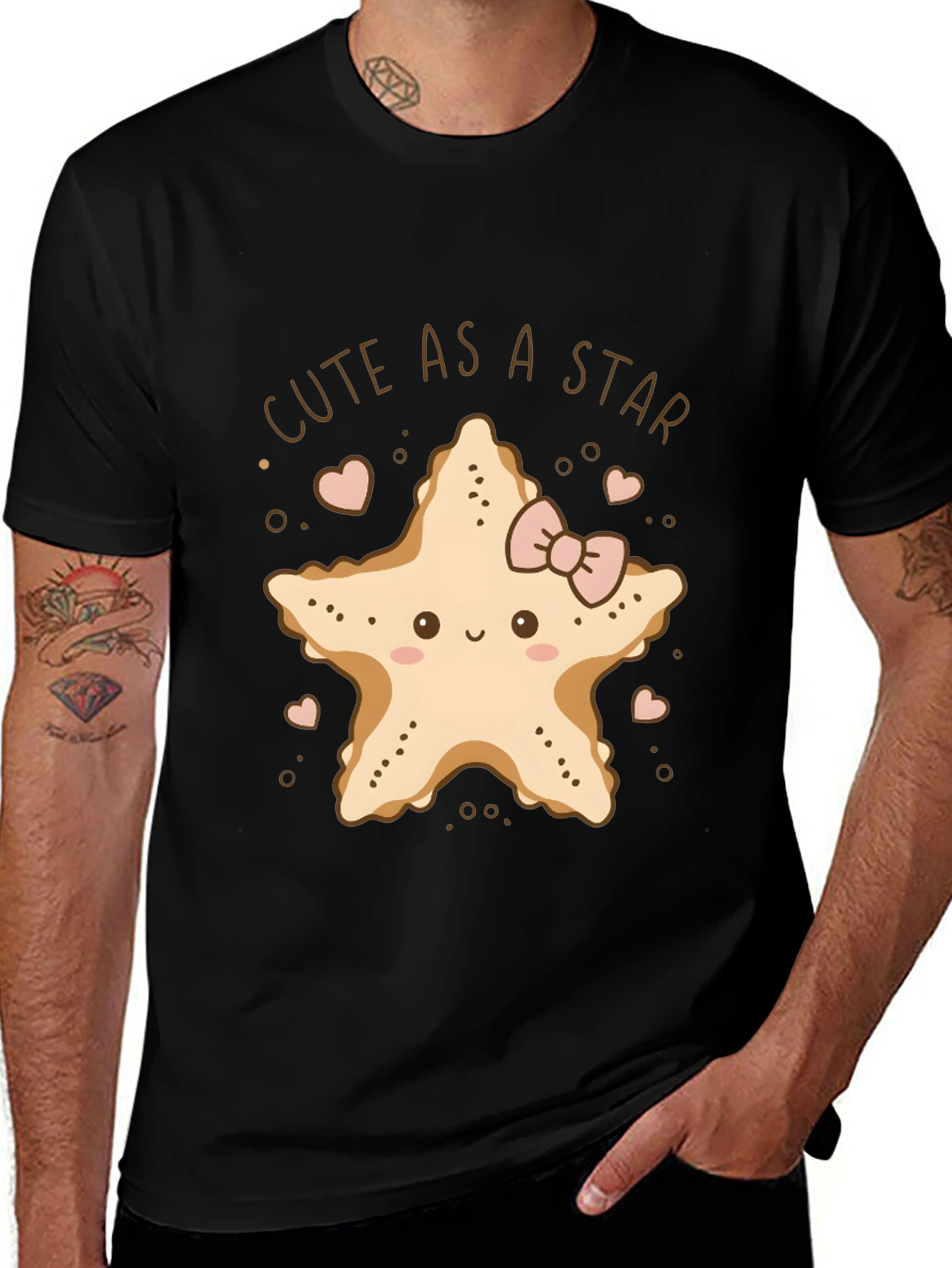 Variant 10 of Cute Starfish T-Shirt - Kawaii Star Tee