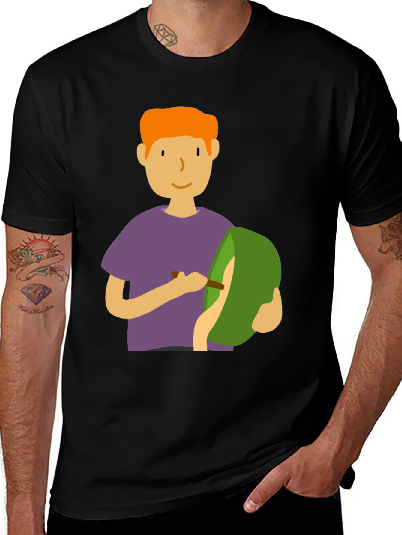 Variant 5 of Cartoon Chef Graphic T-Shirt