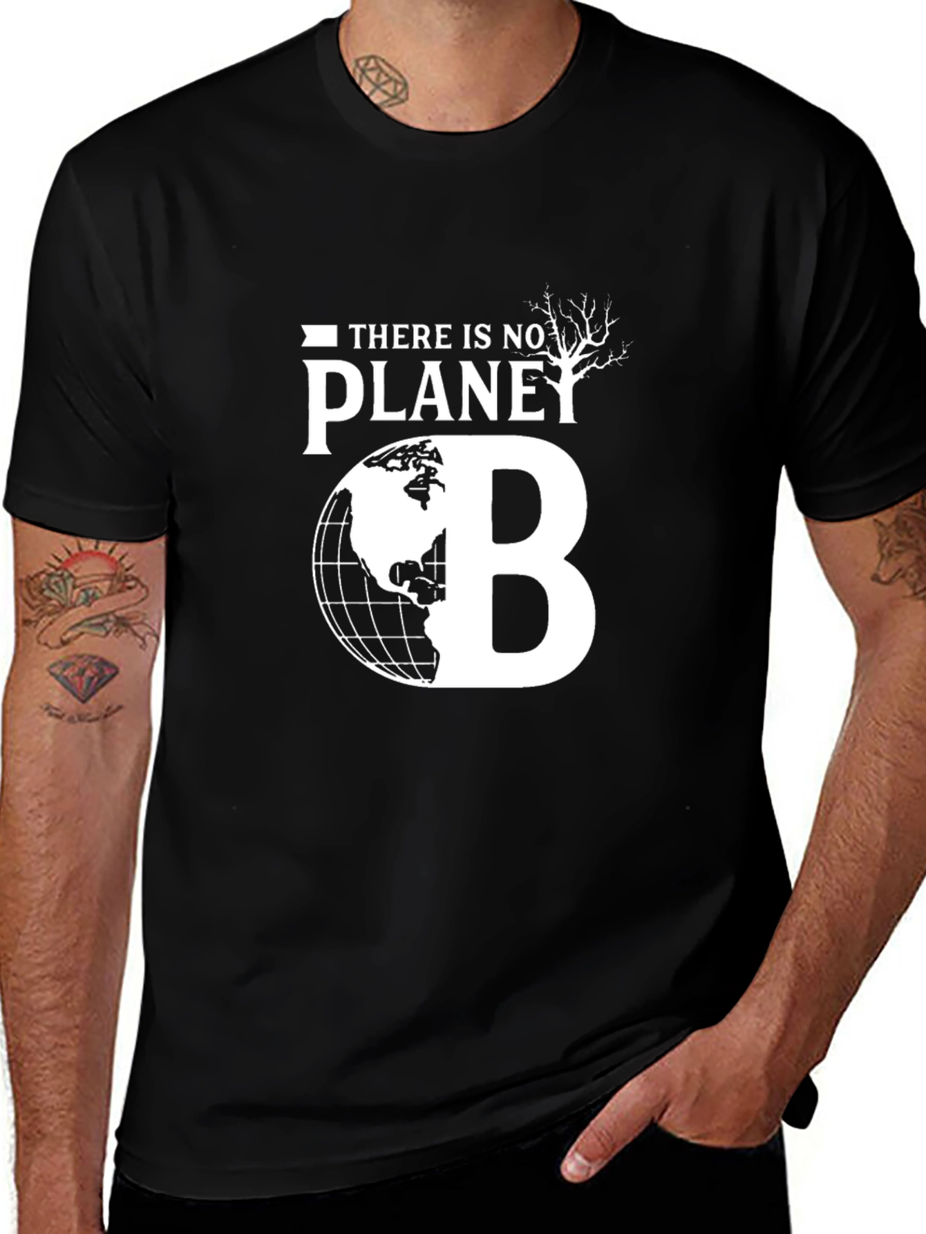Variant 10 of No Planet B Graphic Tee - Eco-Friendly Awareness