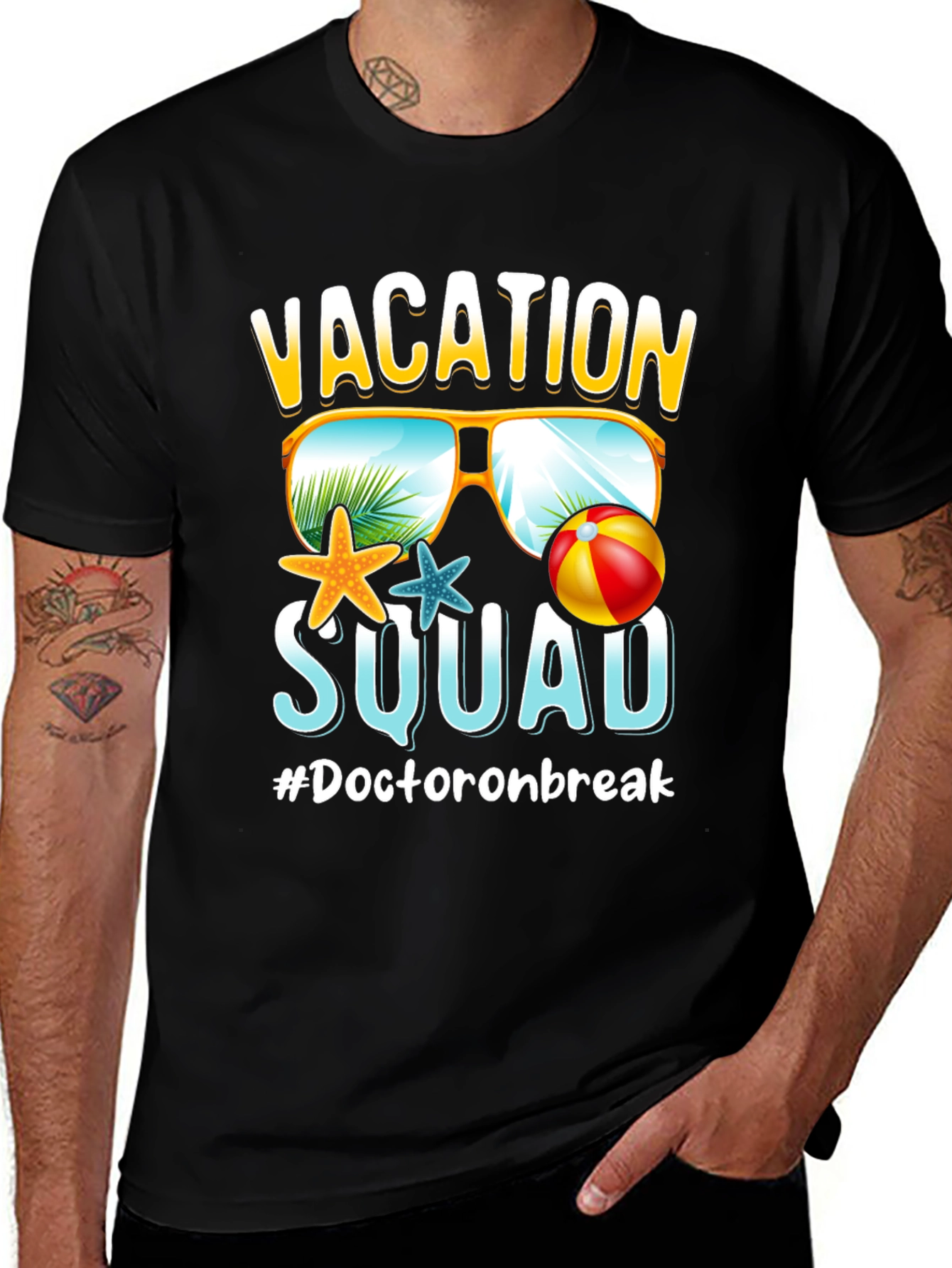 Variant 24 of Vacation Squad Doctor On Break T-Shirt