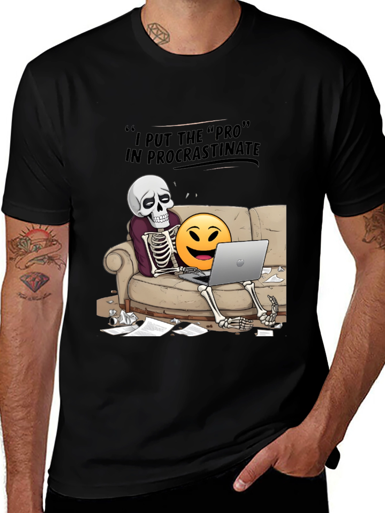 Variant 27 of Procrastination Humor T-Shirt