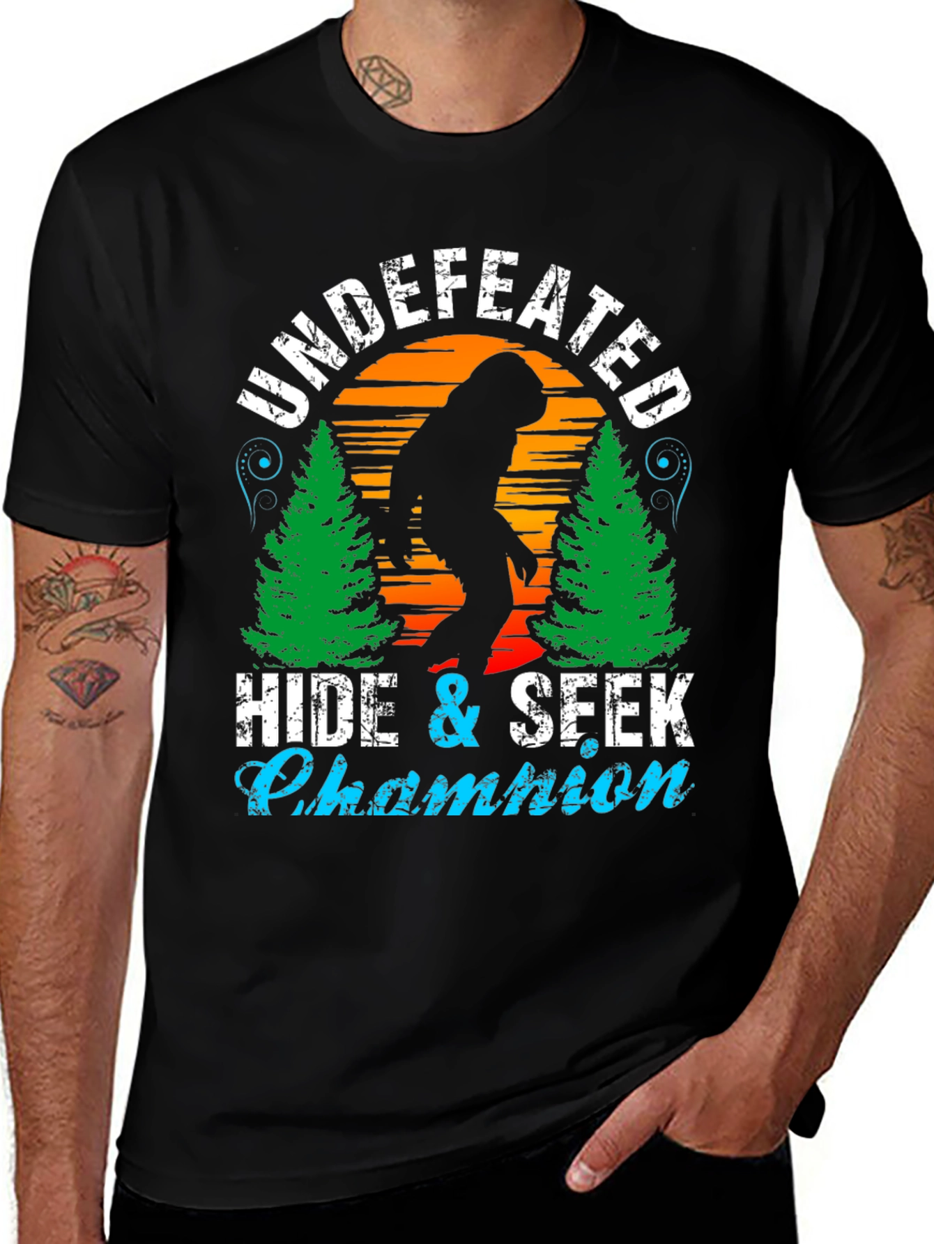 Variant 14 of Undefeated Hide & Seek Champion T-Shirt