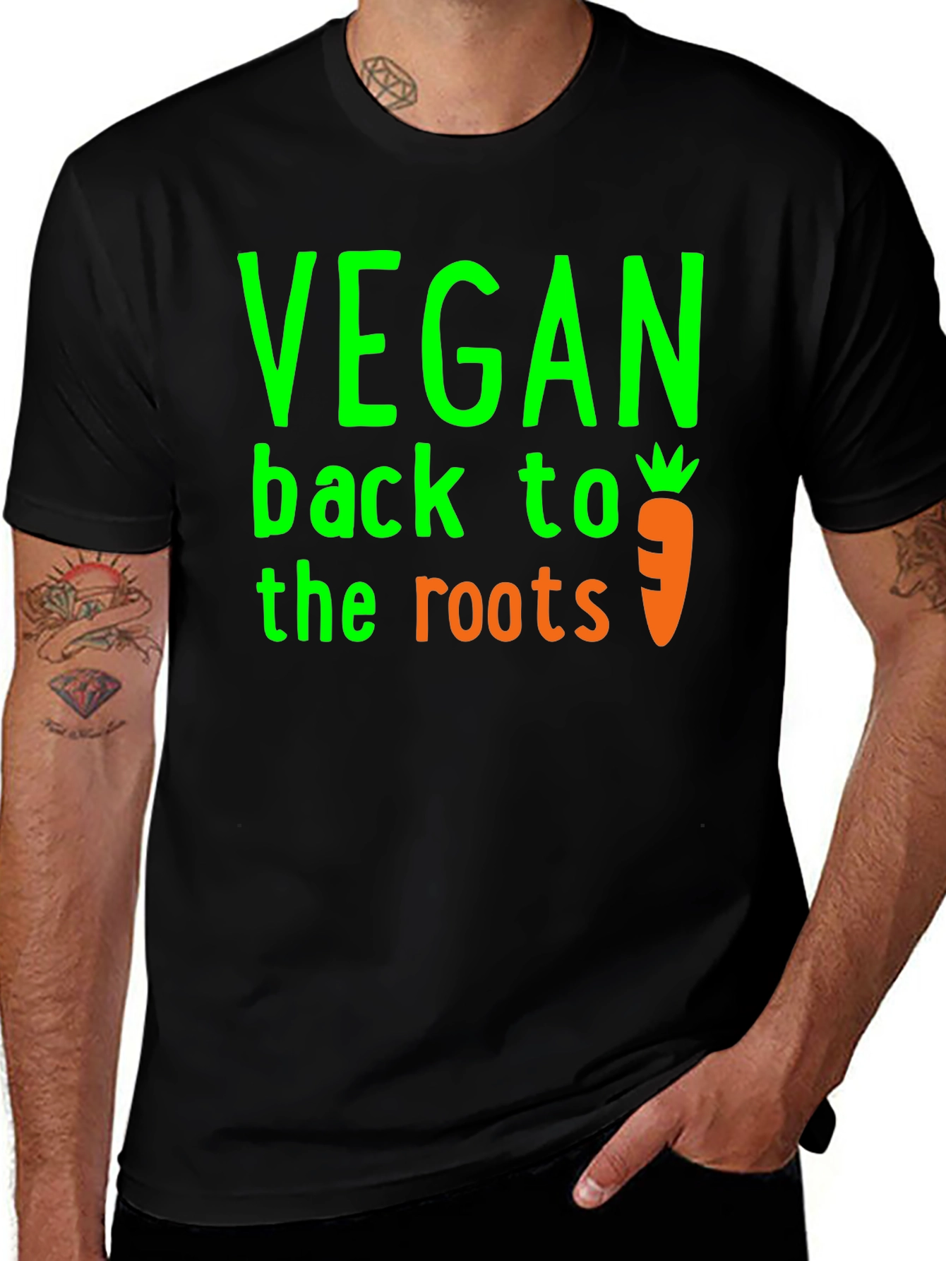 Variant 21 of Vegan Back to the Roots T-Shirt