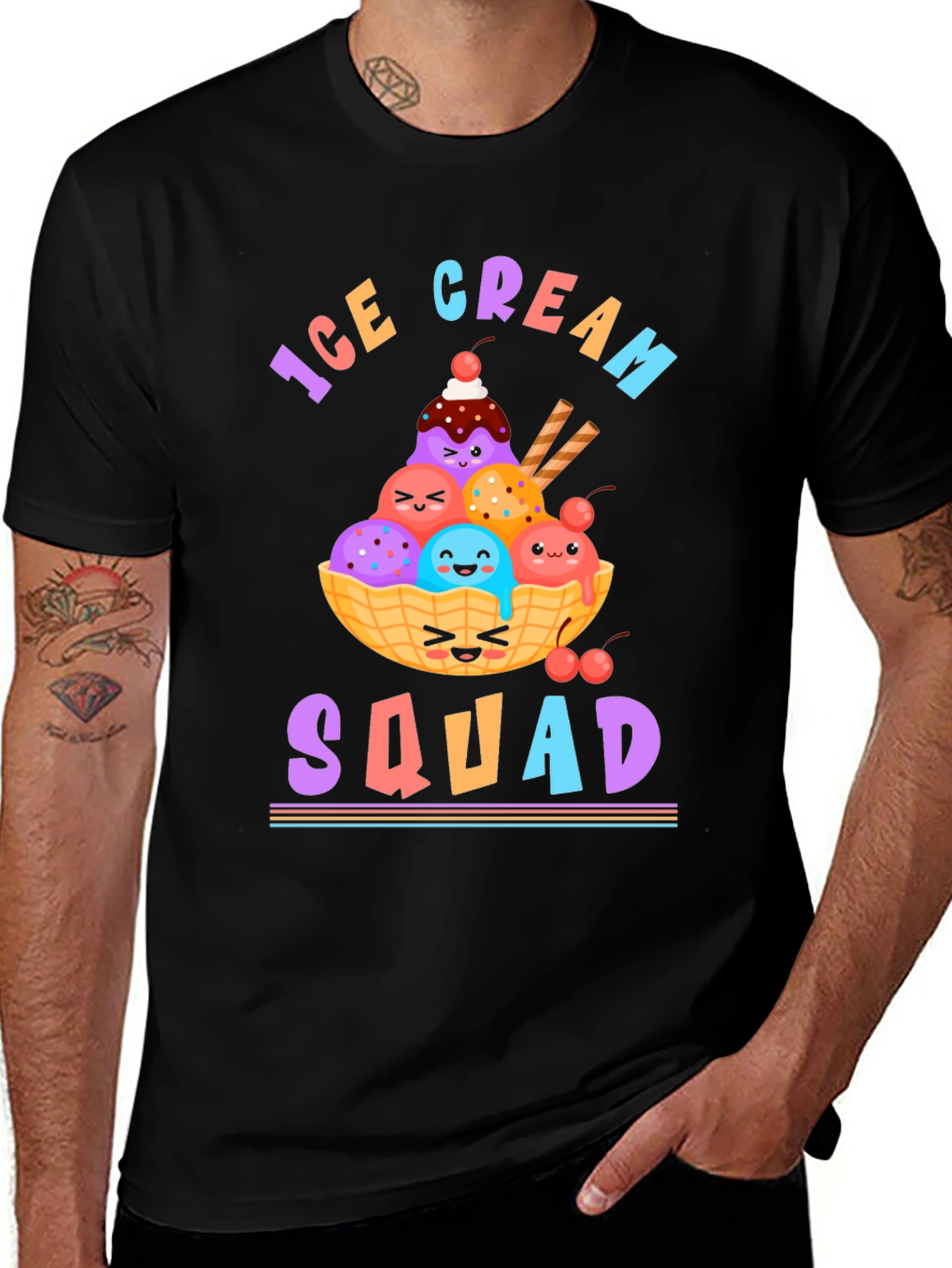 Ice Cream Squad Graphic Tee