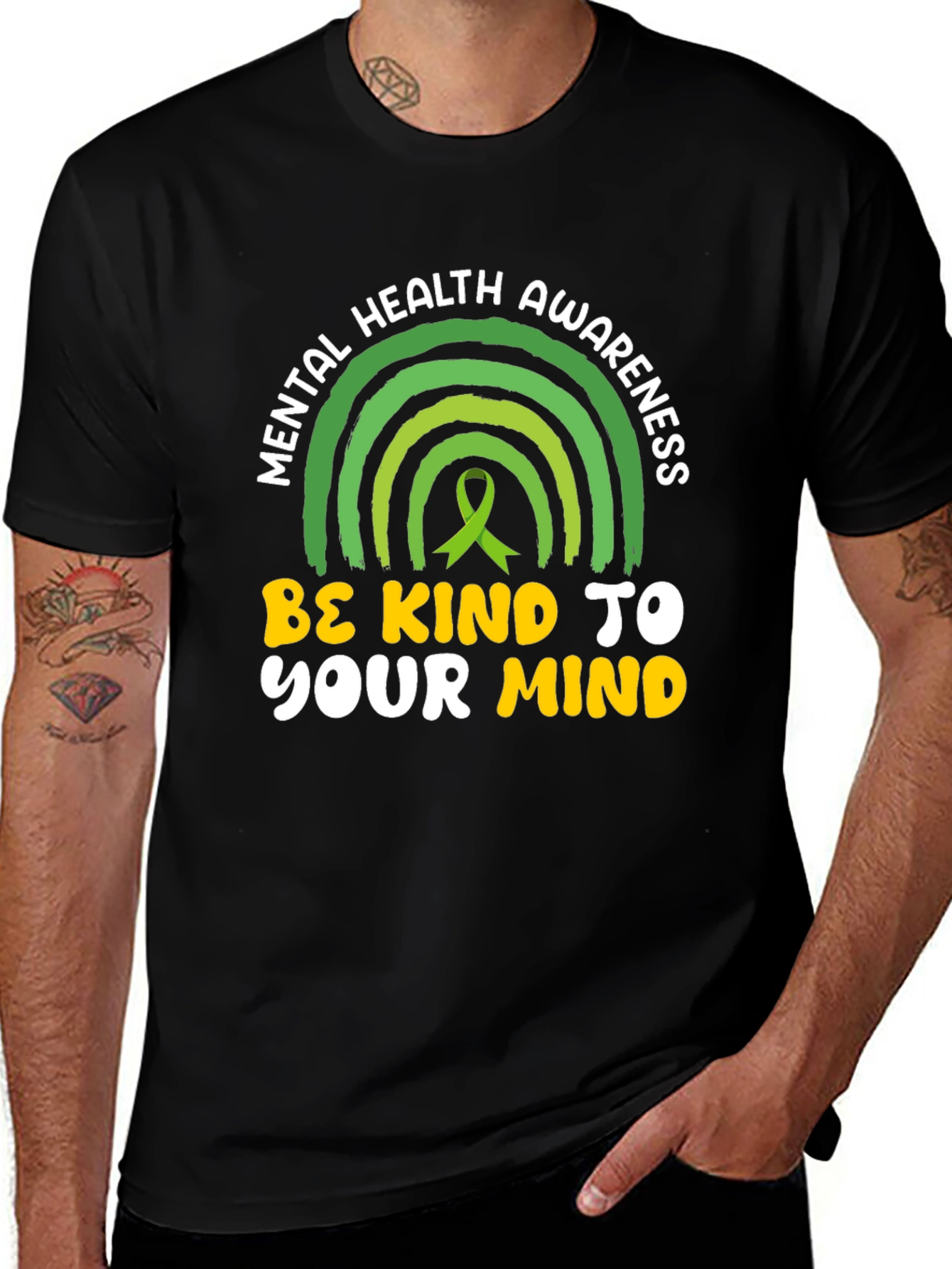 Variant 29 of Mental Health Awareness T-Shirt - Be Kind To Your Mind