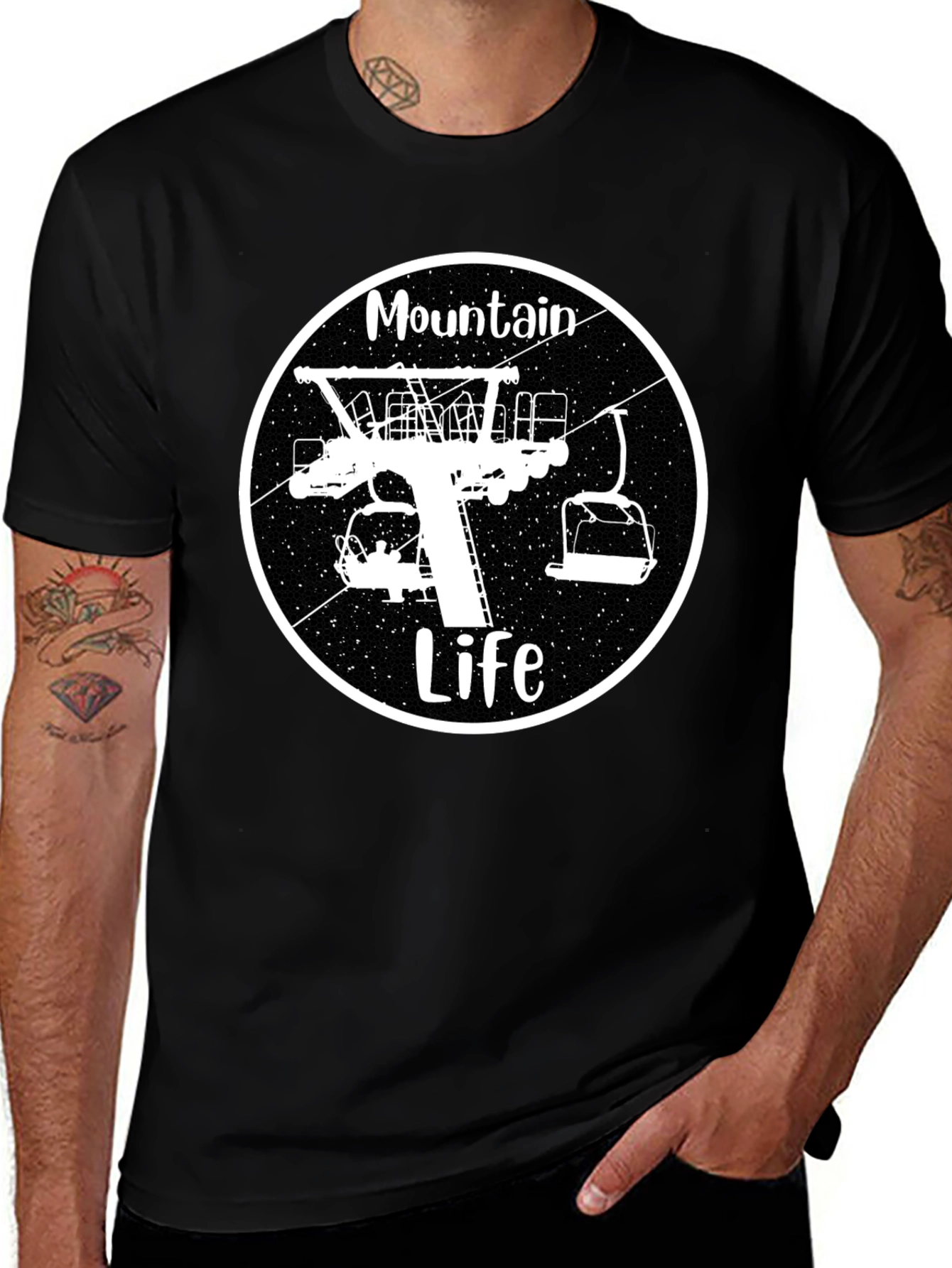Variant 24 of Mountain Life Graphic Tee - Adventure Ready