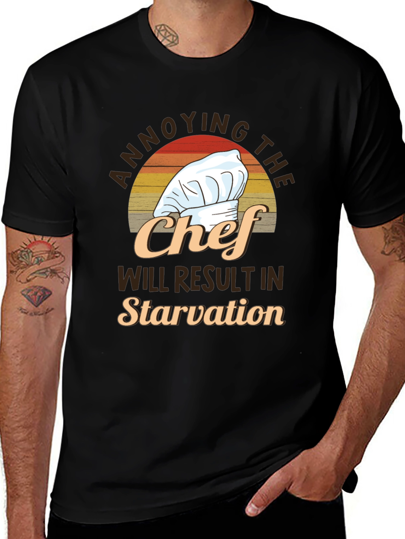 Variant 15 of Annoying the Chef T-Shirt - Funny Culinary Gift