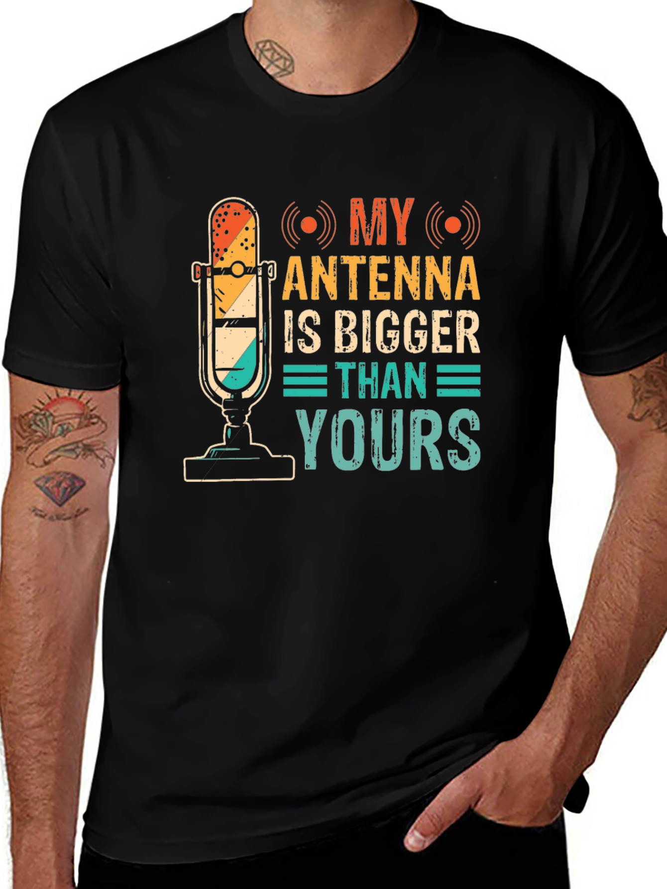 My Antenna Is Bigger Funny T-Shirt