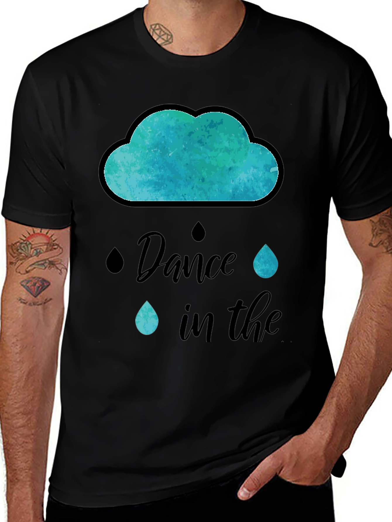Variant 9 of Dance in the Rain T-Shirt - Comfort & Style