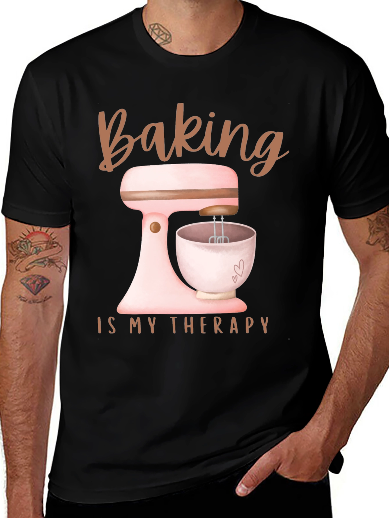 Variant 4 of Baking is My Therapy T-Shirt