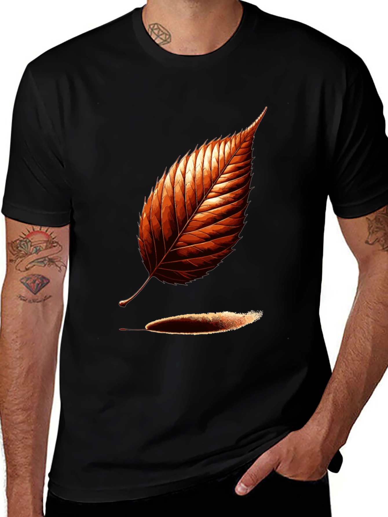 Variant 8 of Autumn Leaf Graphic Tee