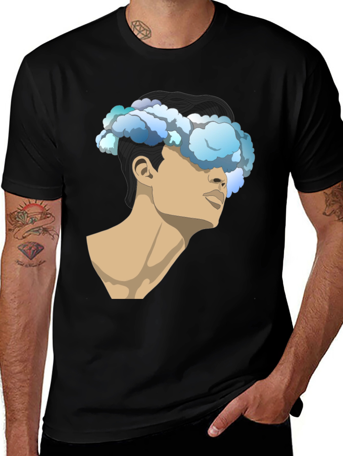 Variant 10 of Cloud Mind T-Shirt - Unique Graphic Tee