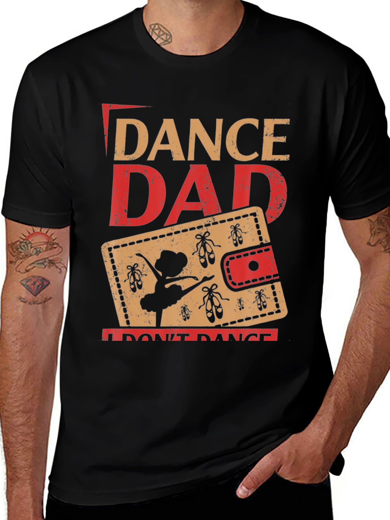 Dance Dad Graphic Tee - Ballet Parent T-Shirt