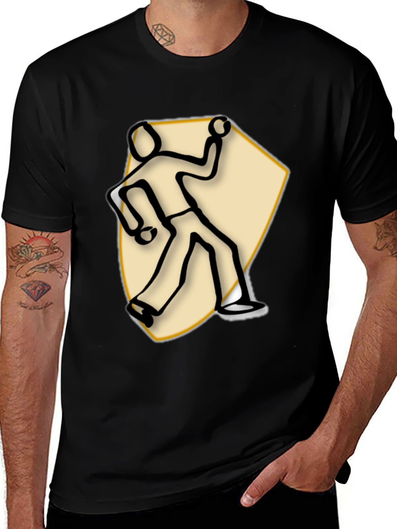 Variant 19 of Bowling Strike T-Shirt - Unique Graphic Design