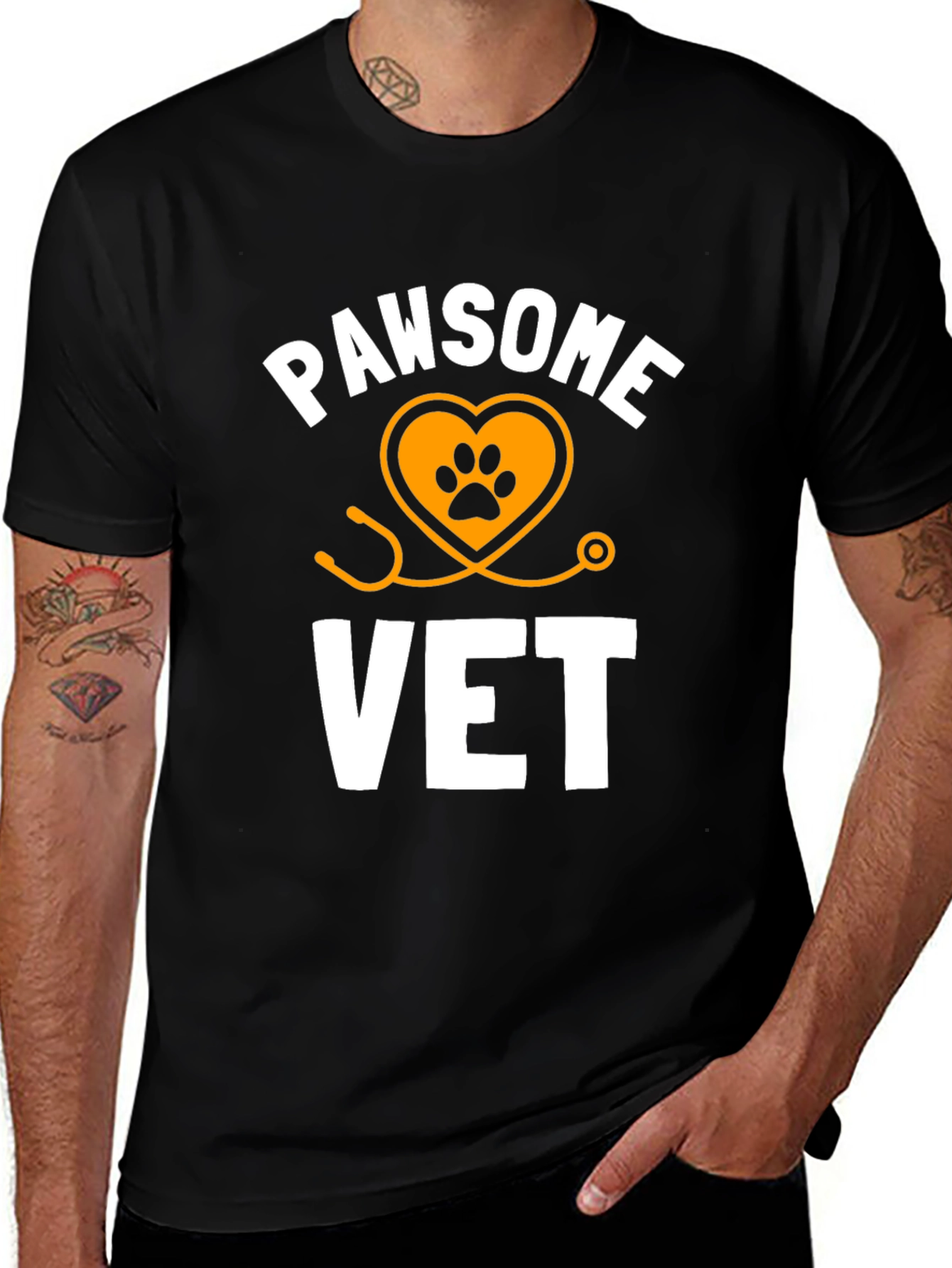 Variant 25 of Pawsome Vet T-Shirt - Animal Lover Apparel