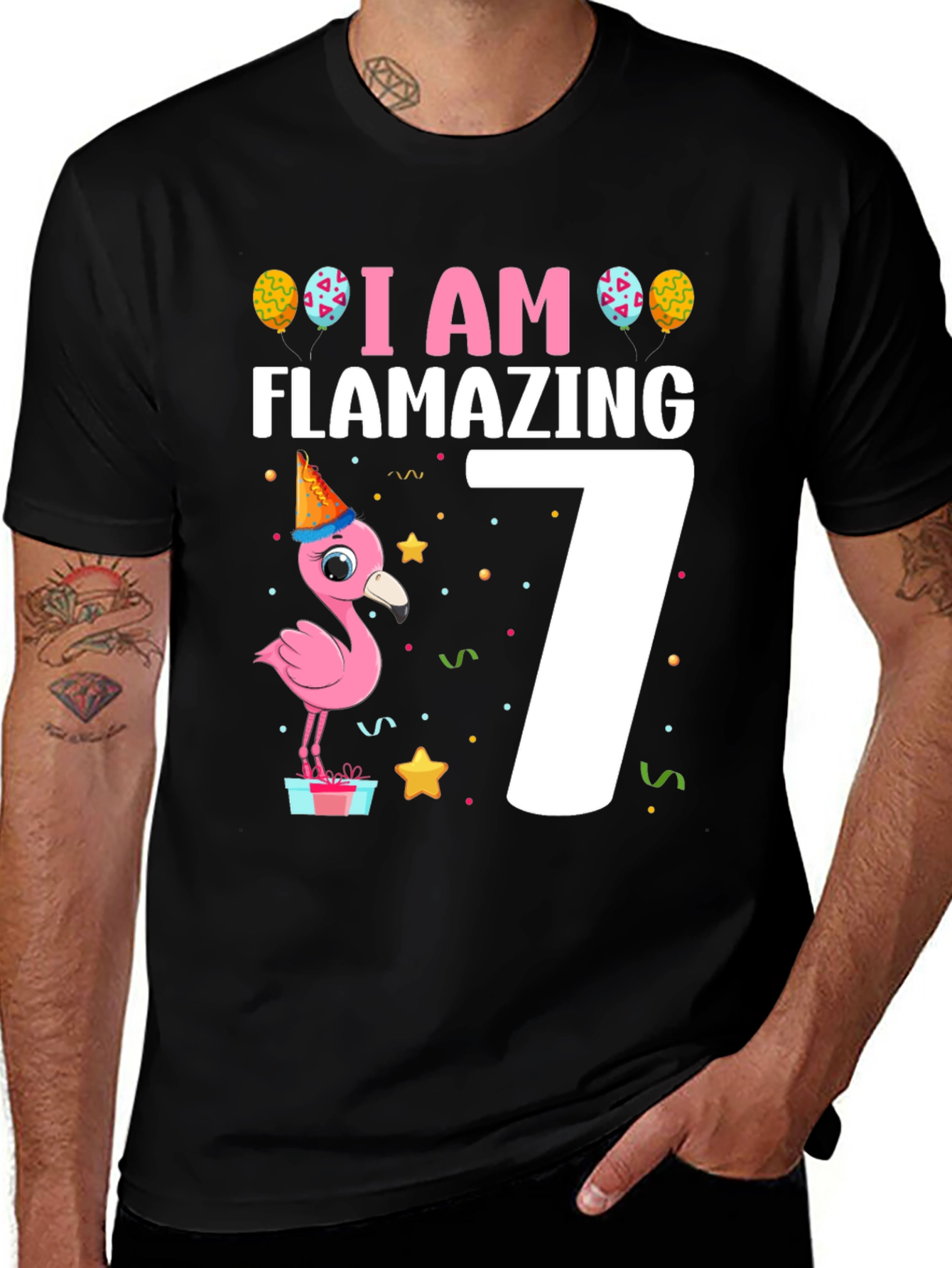 Flamazing 7th Birthday T-Shirt