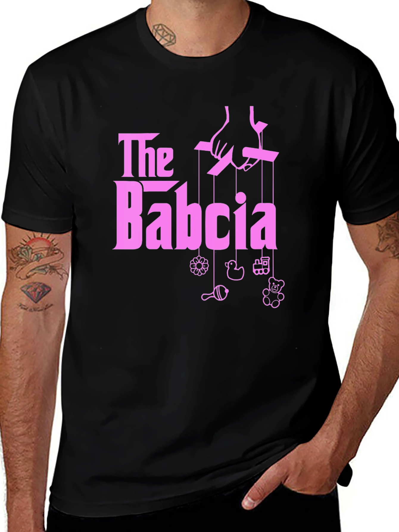 Variant 4 of The Babcia T-Shirt - Godfather Parody Tee