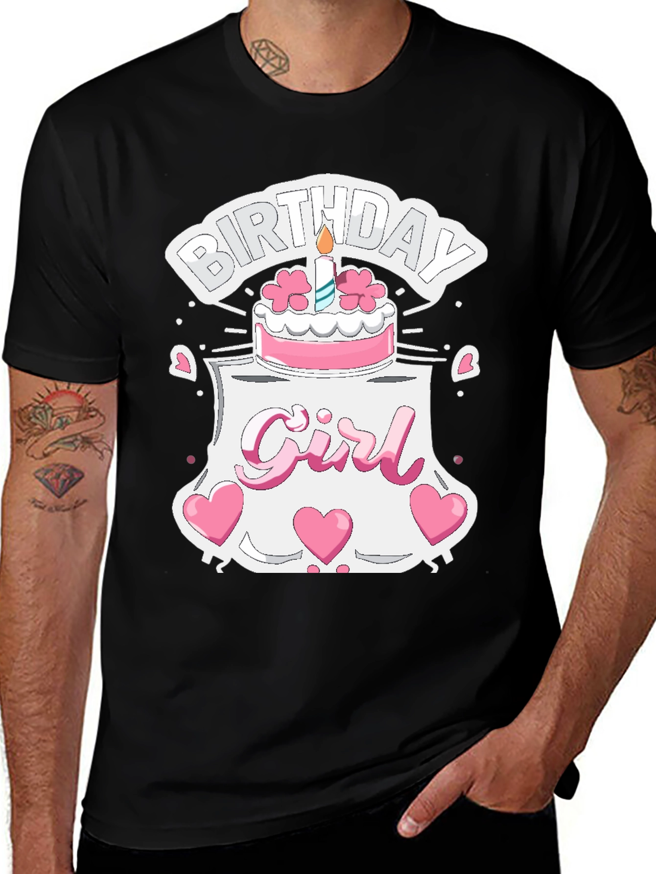 Variant 2 of Birthday Girl T-Shirt - Cute Birthday Gift