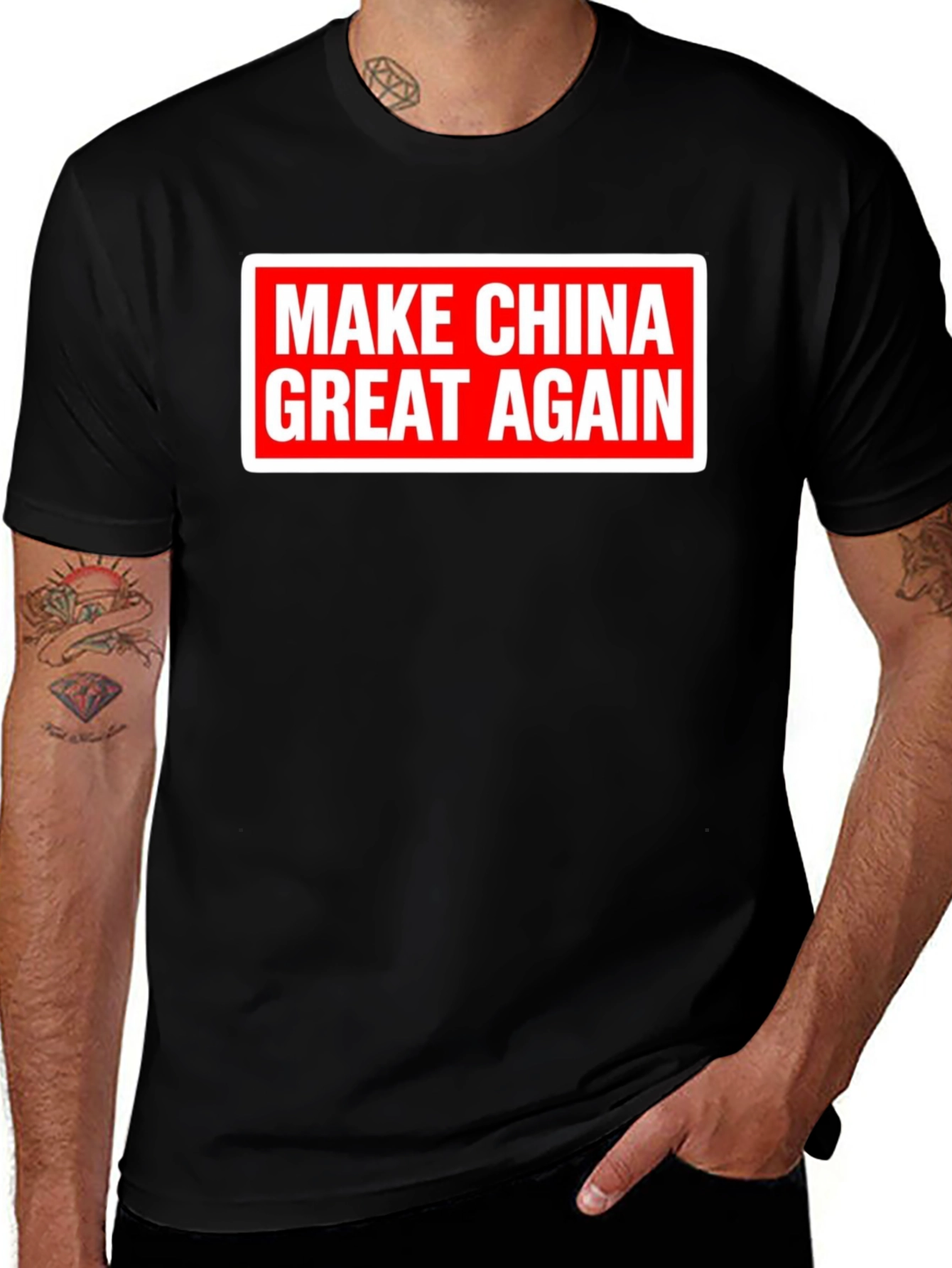 Variant 6 of Make China Great Again T-Shirt - Political Statement Tee