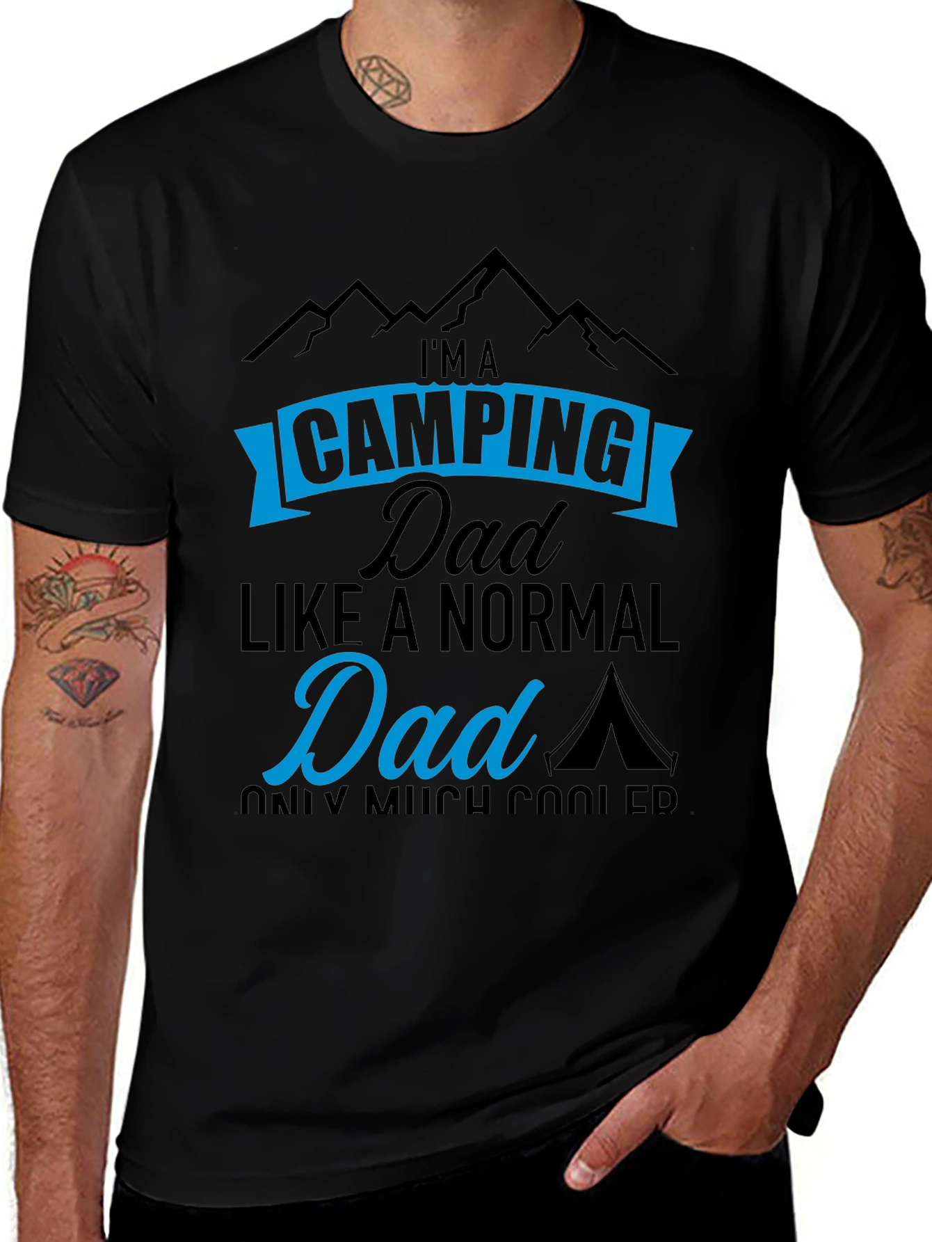Variant 7 of Camping Dad T-Shirt - Cool Father's Day Gift