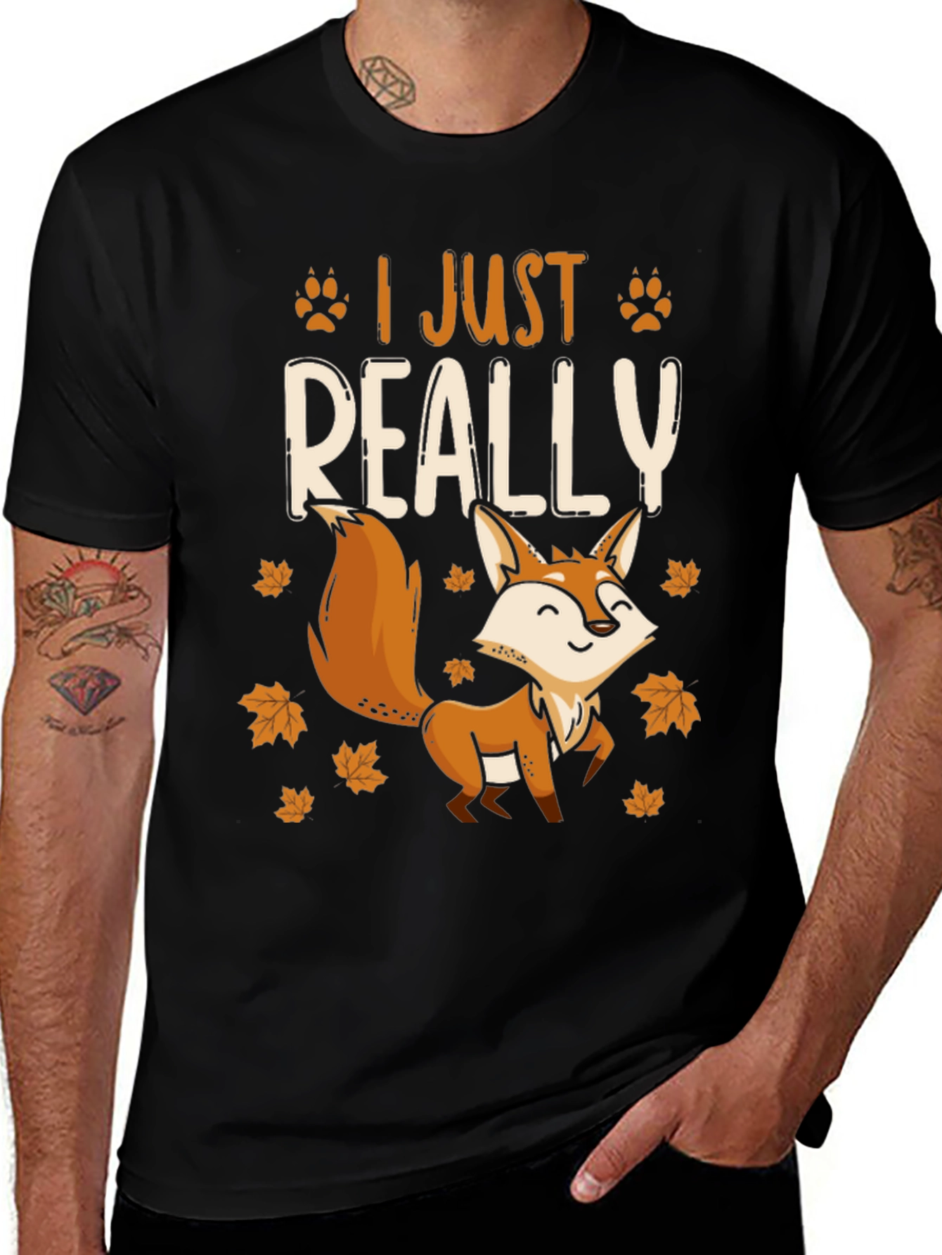 Variant 28 of I Just Really Like Foxes T-Shirt
