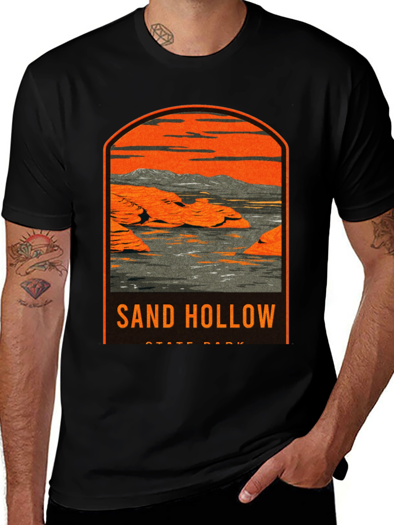 Variant 10 of Sand Hollow State Park Graphic T-Shirt