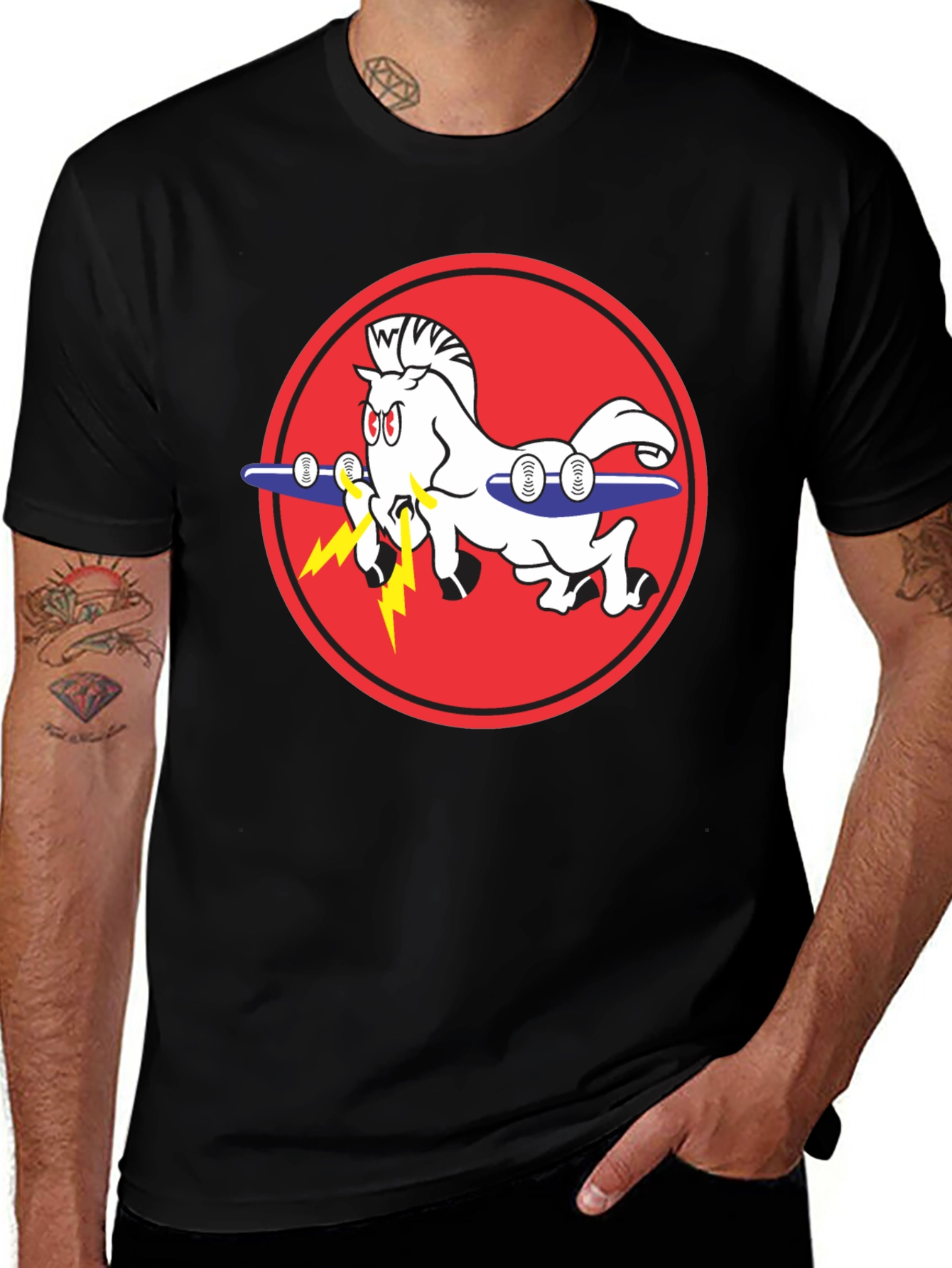 Variant 10 of Cool Mustang P-51 T-Shirt