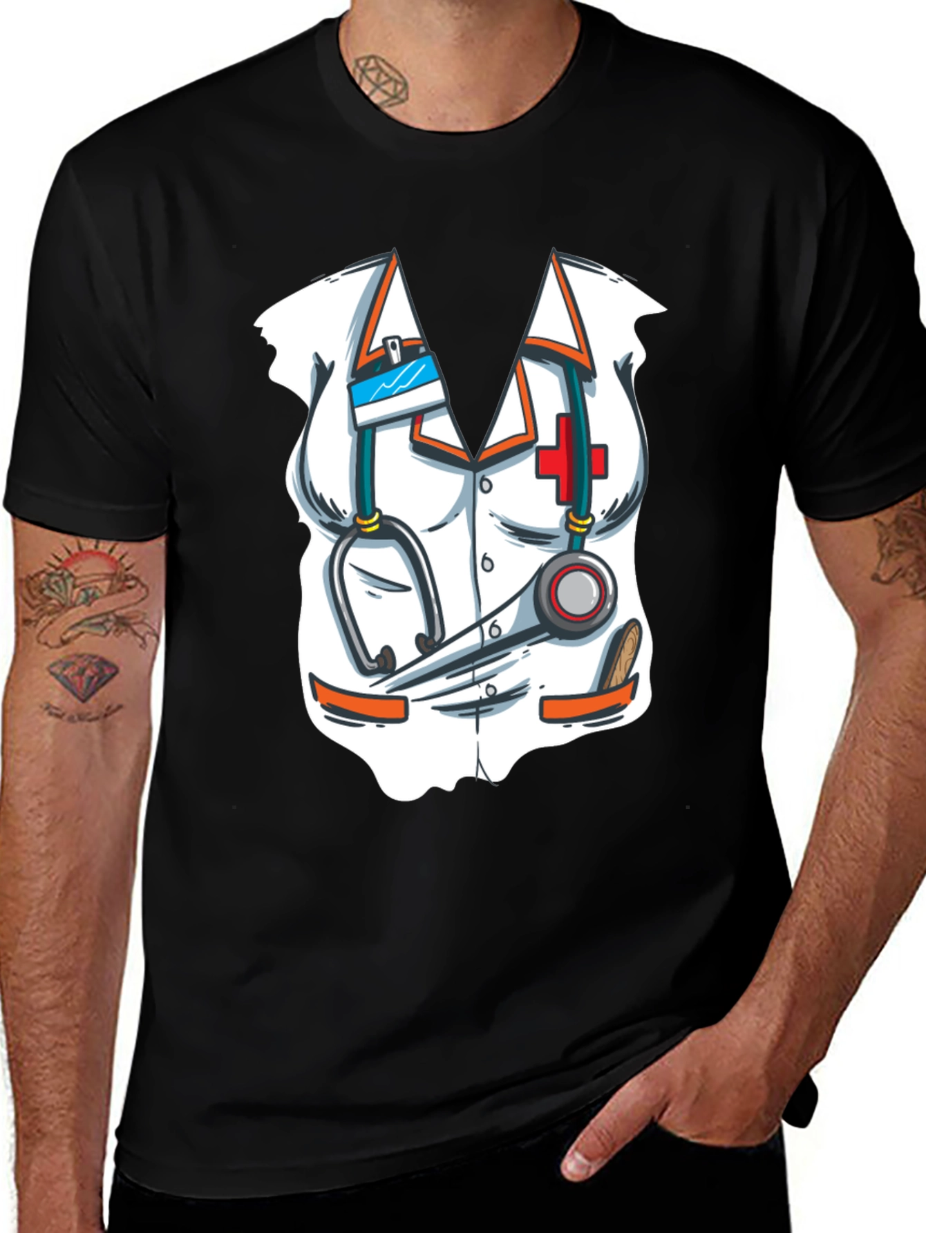 Variant 26 of Novelty Doctor Costume Graphic Tee