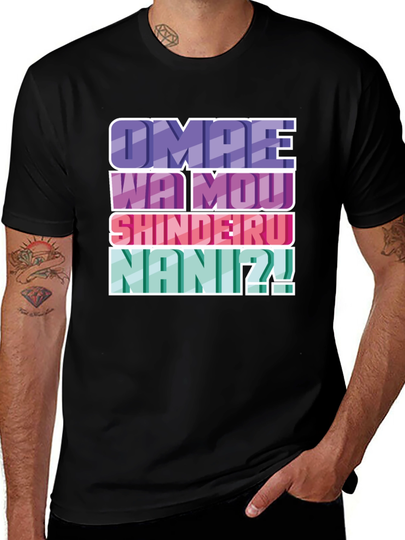 Variant 25 of Omae Wa Mou Shindeiru Nani T-Shirt