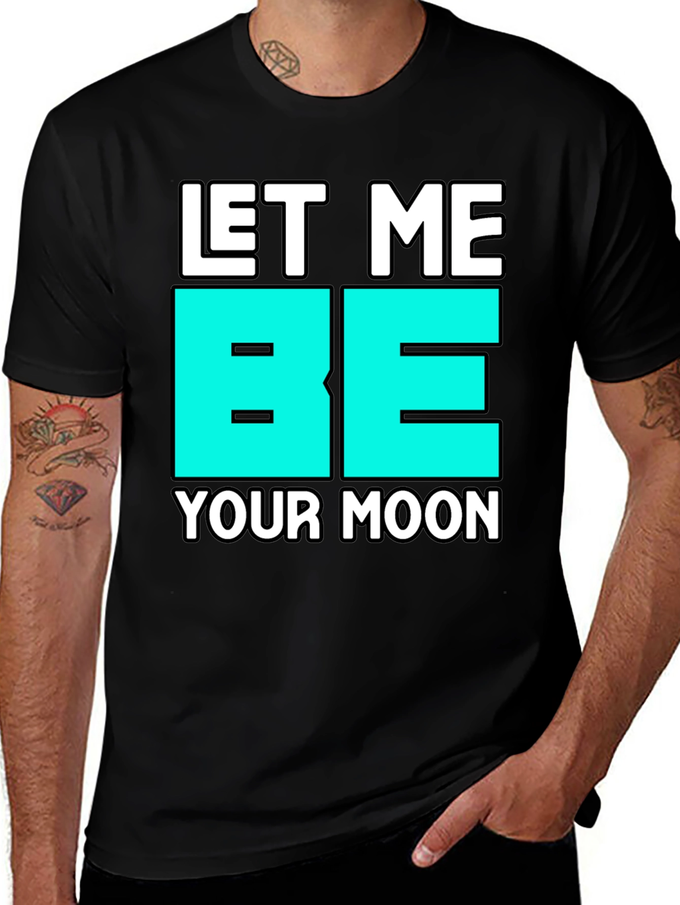Variant 21 of Let Me Be Your Moon Graphic T-Shirt