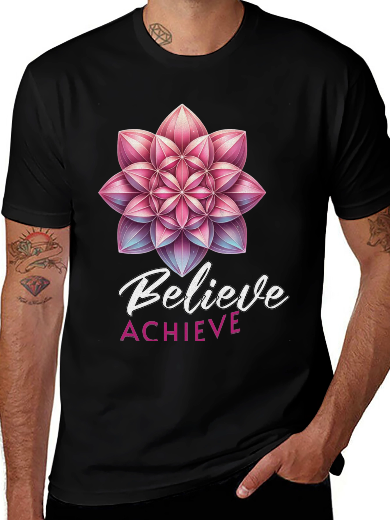 Variant 27 of Believe Achieve Graphic Tee