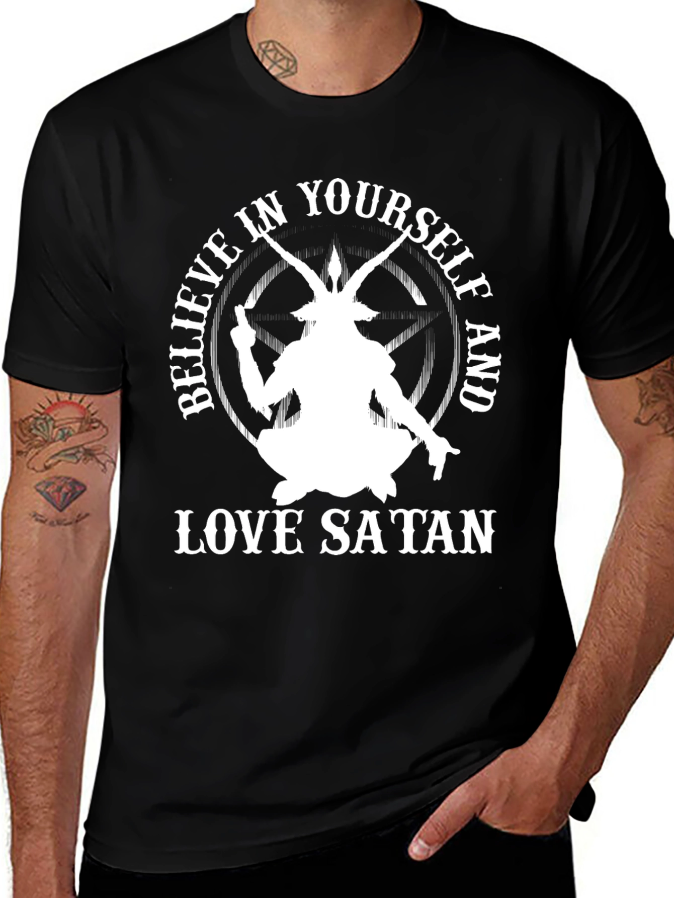 Variant 11 of Believe in Yourself Satan Tee