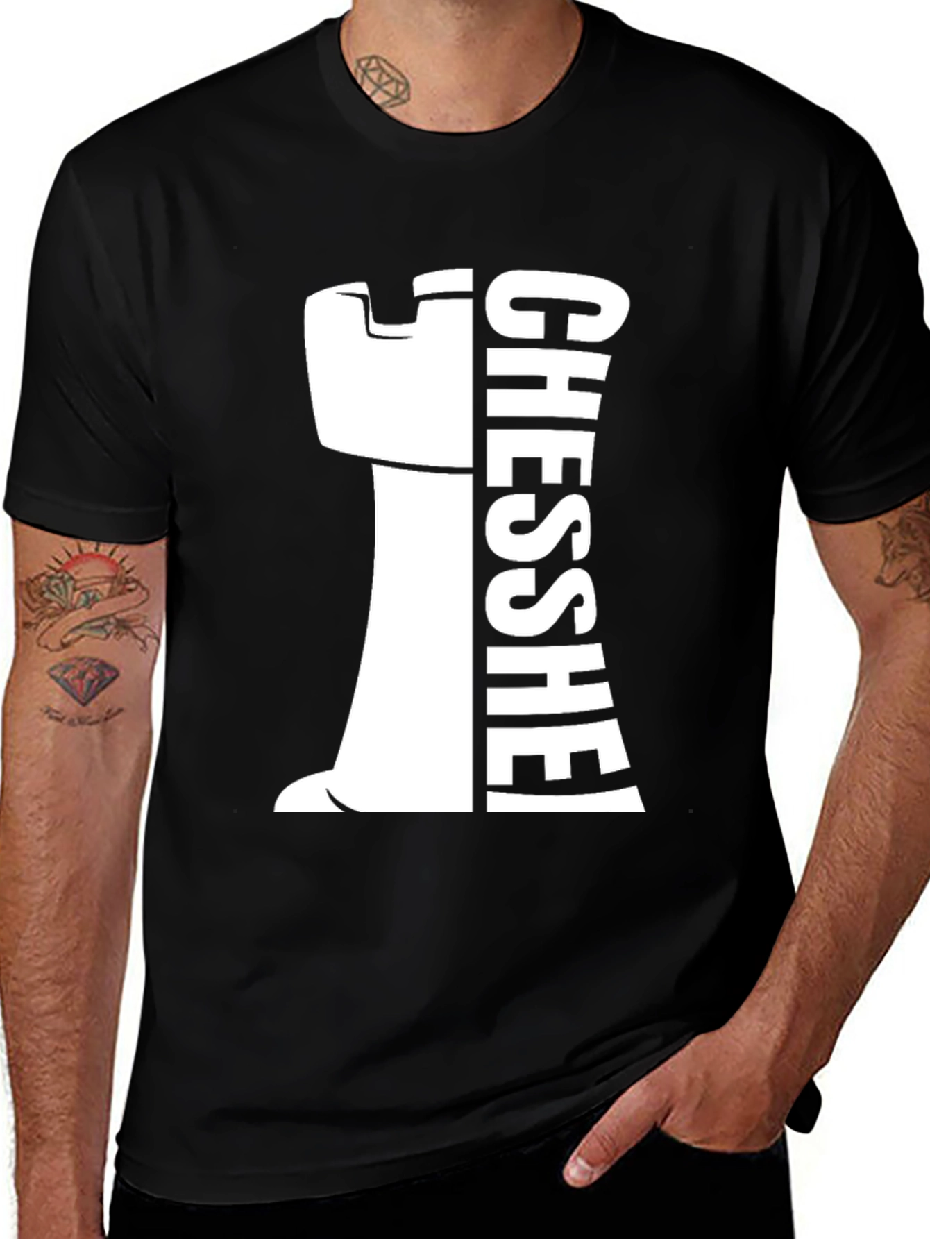 Chess Rook Graphic T-Shirt