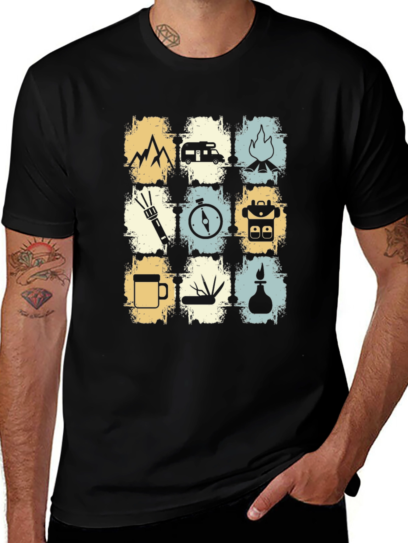 Variant 27 of Camping Adventure Graphic T-Shirt