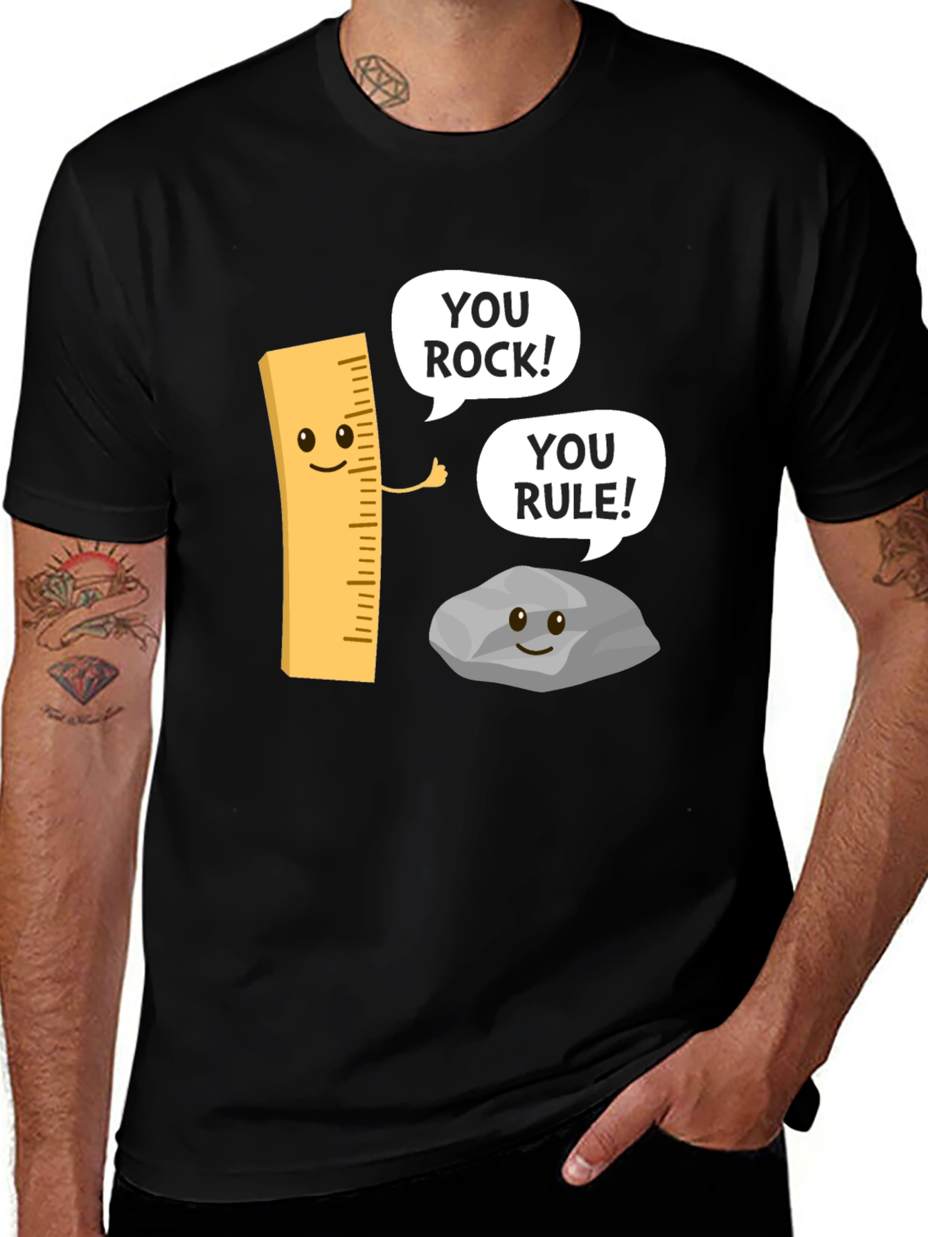 Variant 30 of You Rock You Rule Graphic Tee