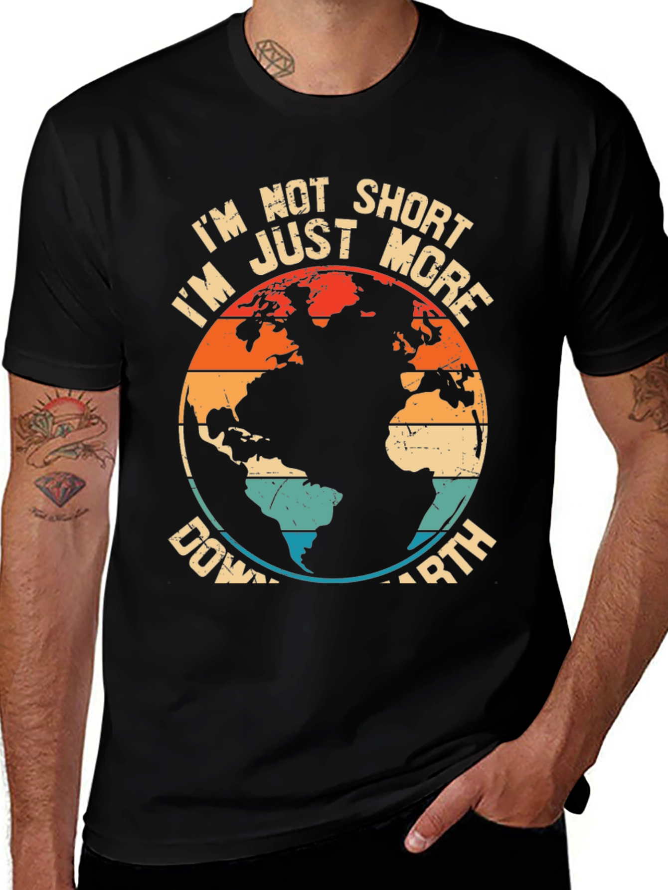 Variant 19 of Down to Earth Graphic Tee - Trendy and Comfortable