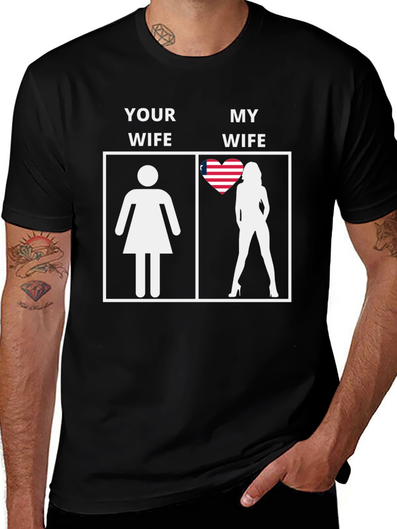 Variant 23 of My Wife T-Shirt: Funny Novelty Tee for Men