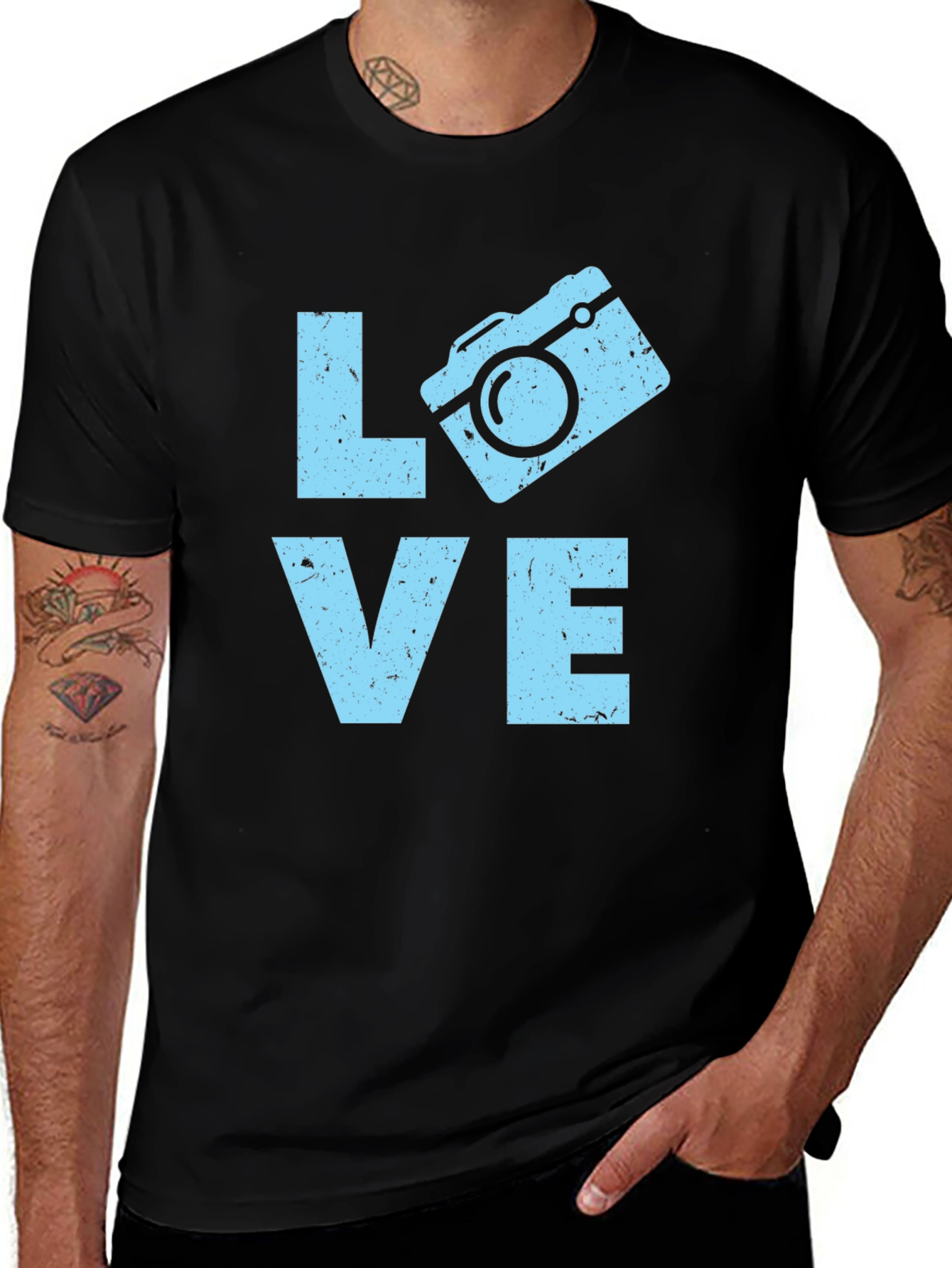 Variant 11 of Love Photography Graphic T-Shirt