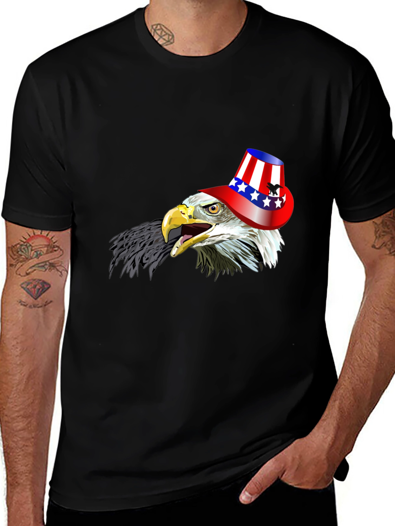 Variant 20 of Patriotic Eagle T-Shirt - American Pride