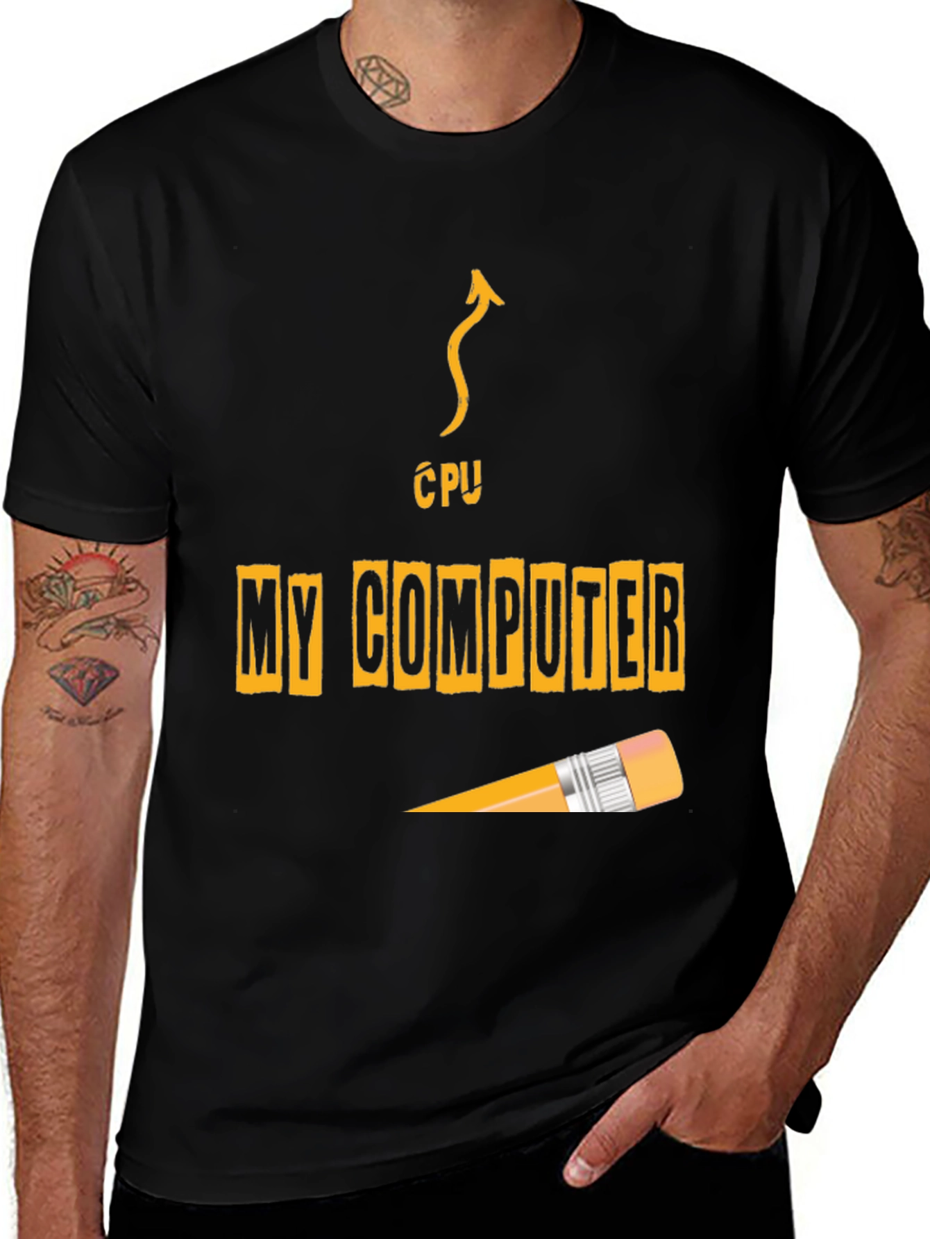 My Computer CPU T-Shirt