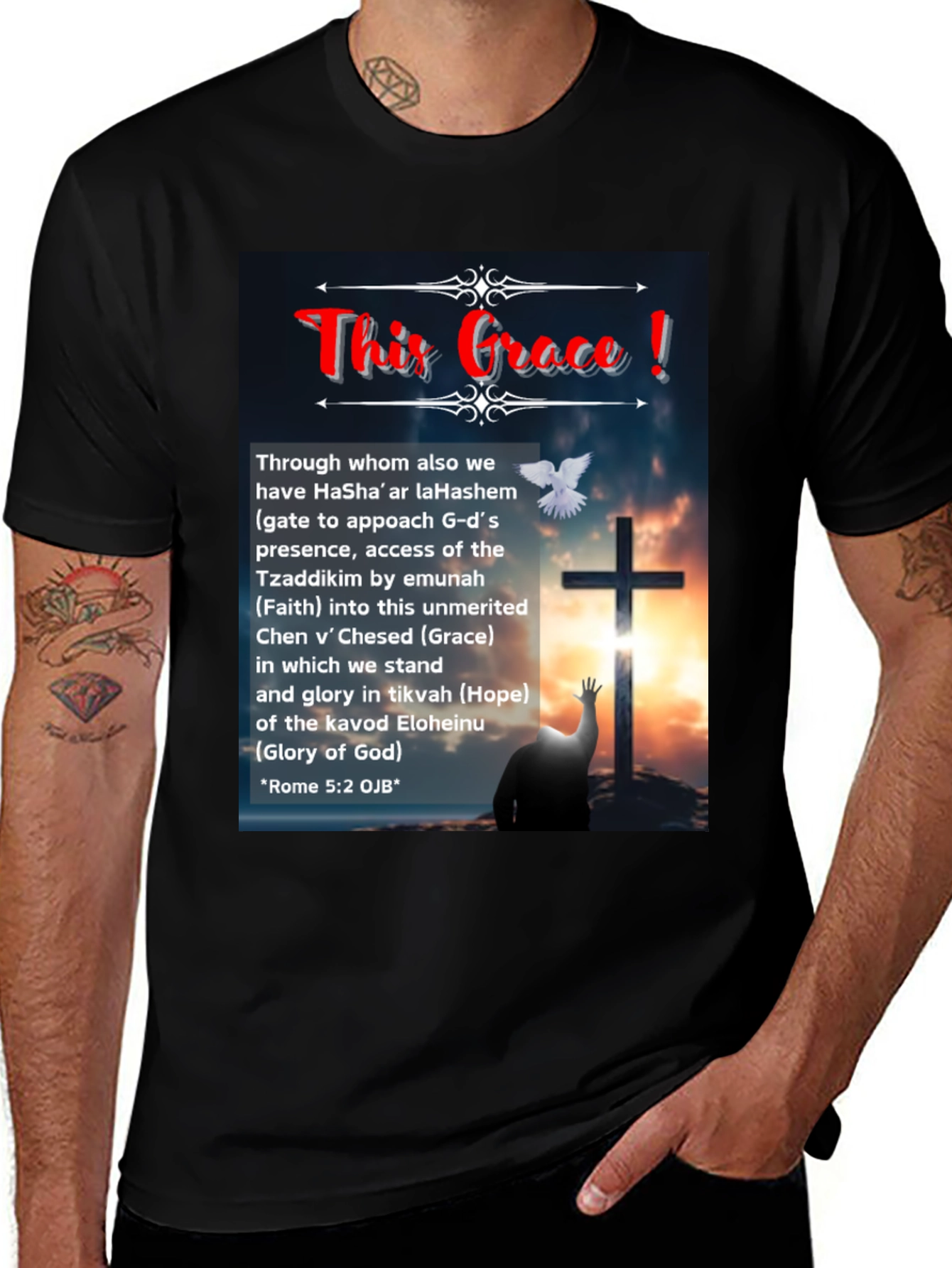 This Grace Christian T-Shirt - Faith & Hope