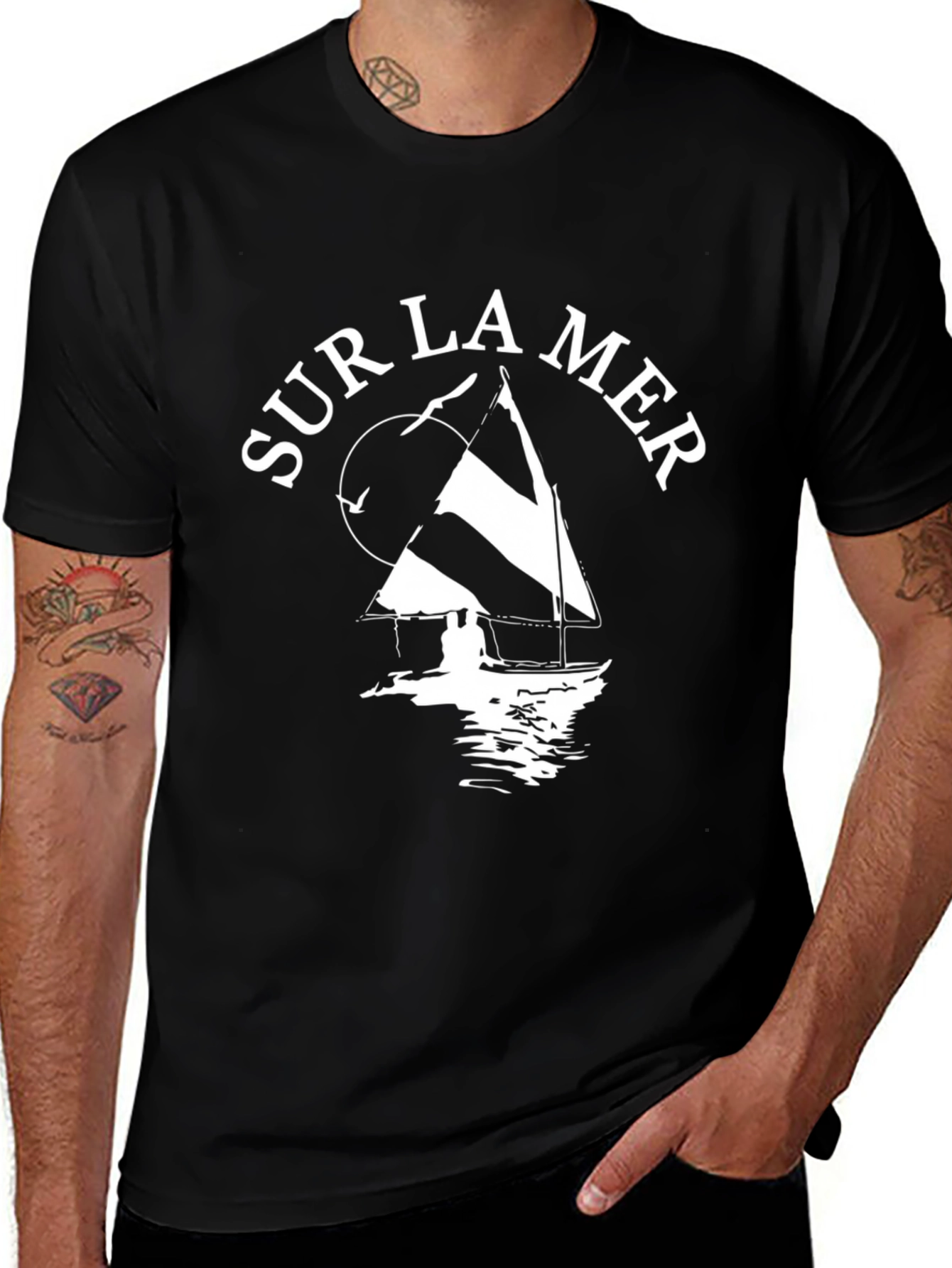 Variant 9 of Sur La Mer Graphic T-Shirt