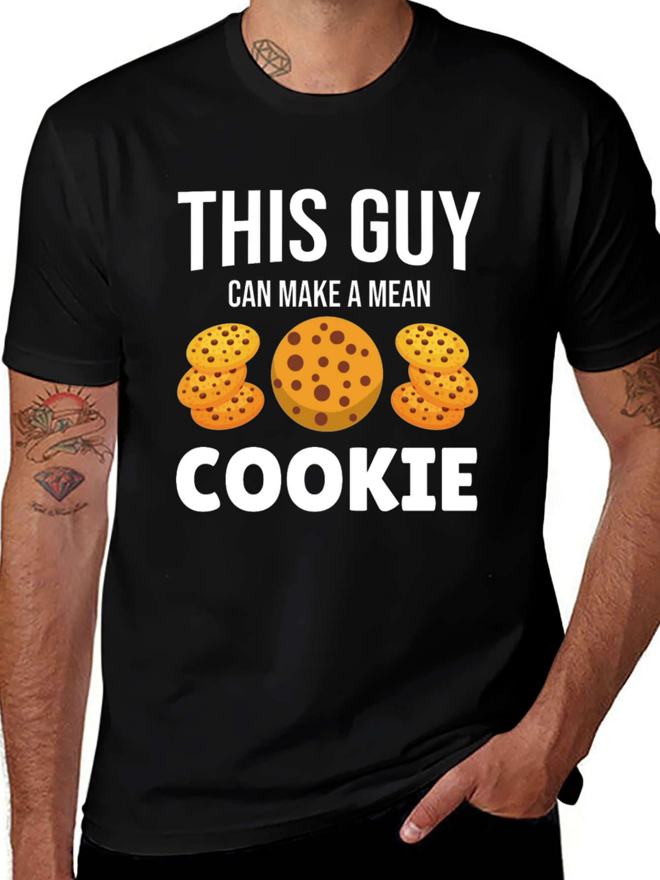 Variant 5 of This Guy Can Make a Mean Cookie T-Shirt