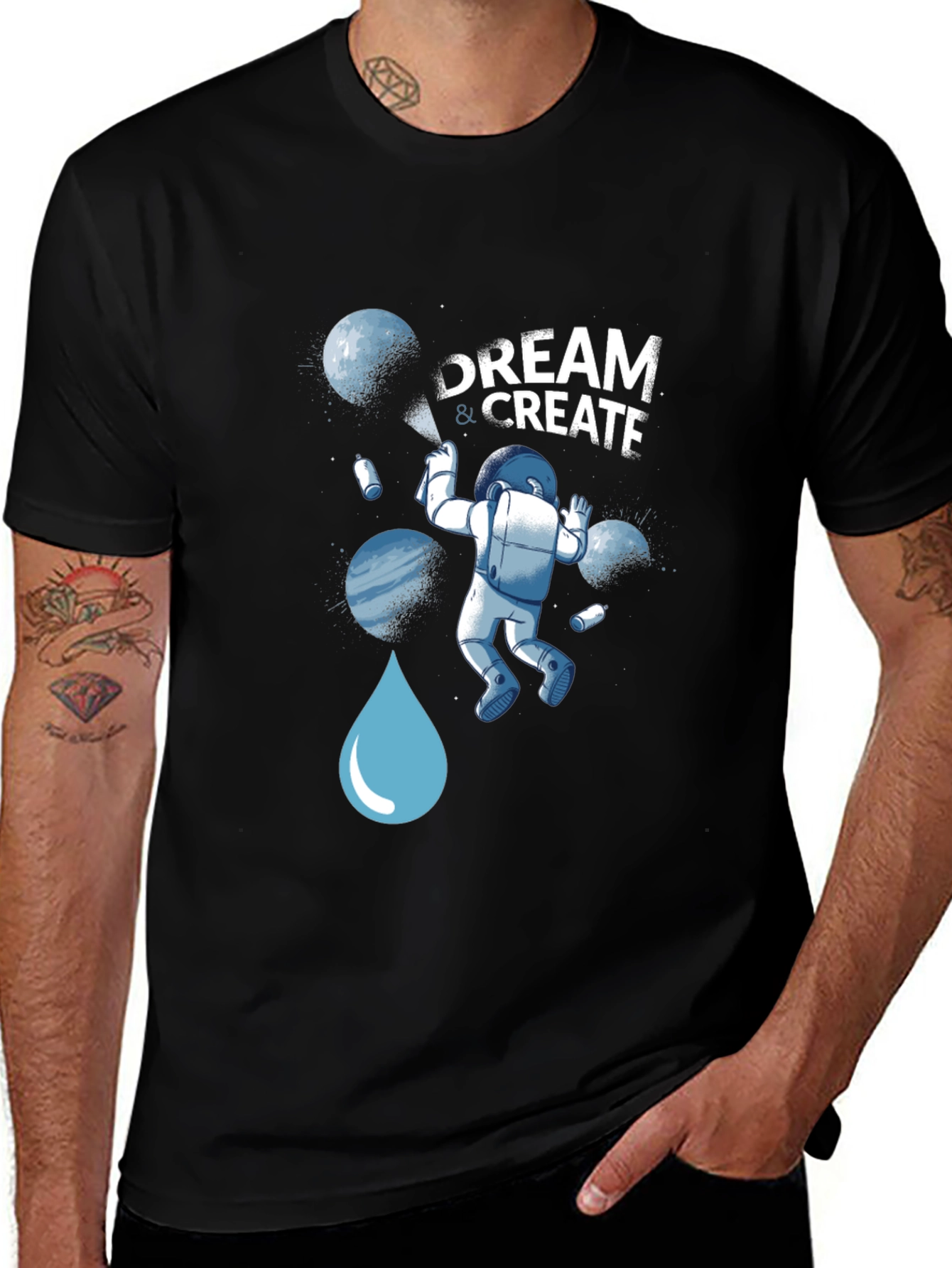 Variant 18 of Dream & Create Graphic T-Shirt