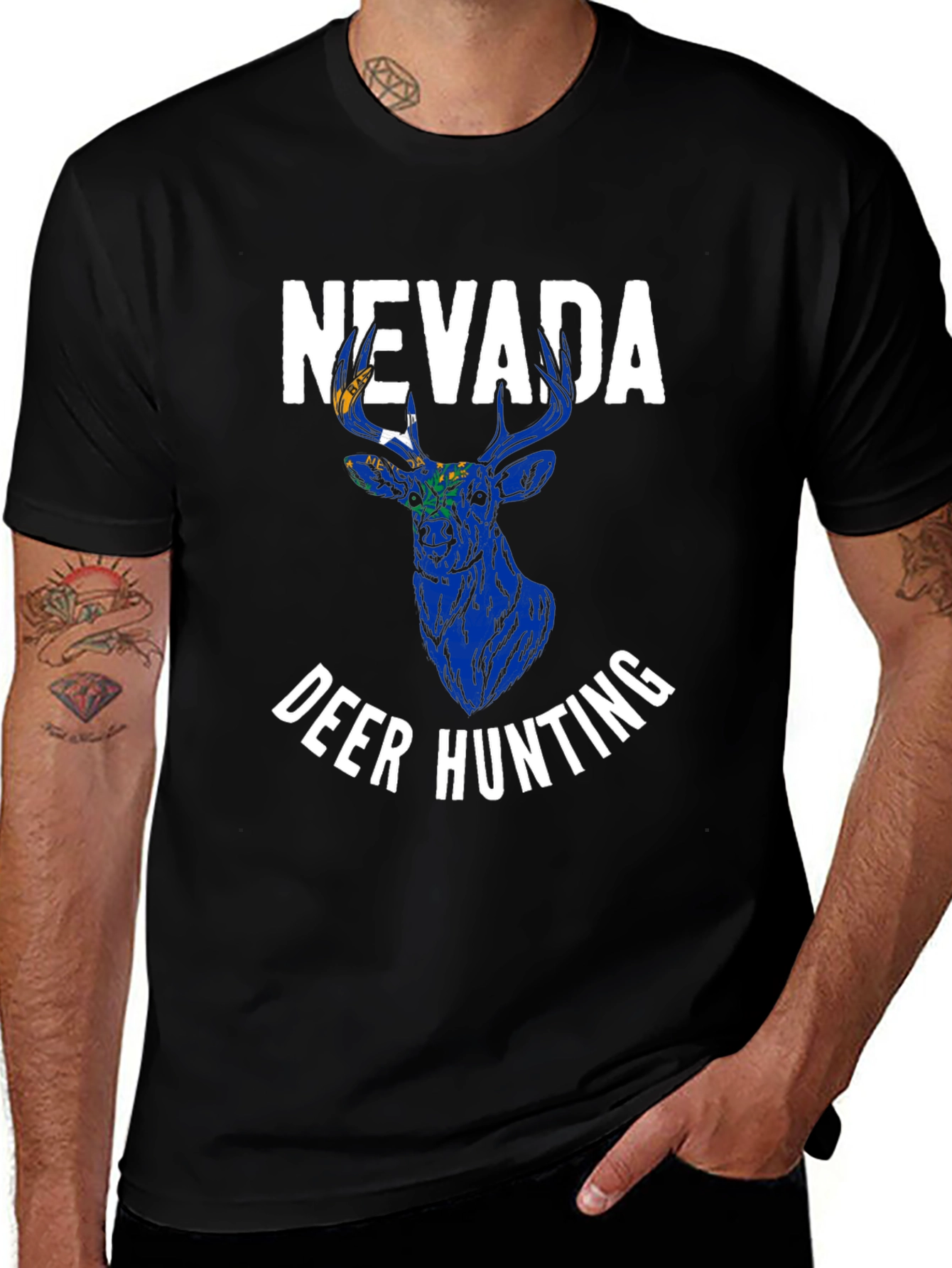 Nevada Deer Hunting T-Shirt