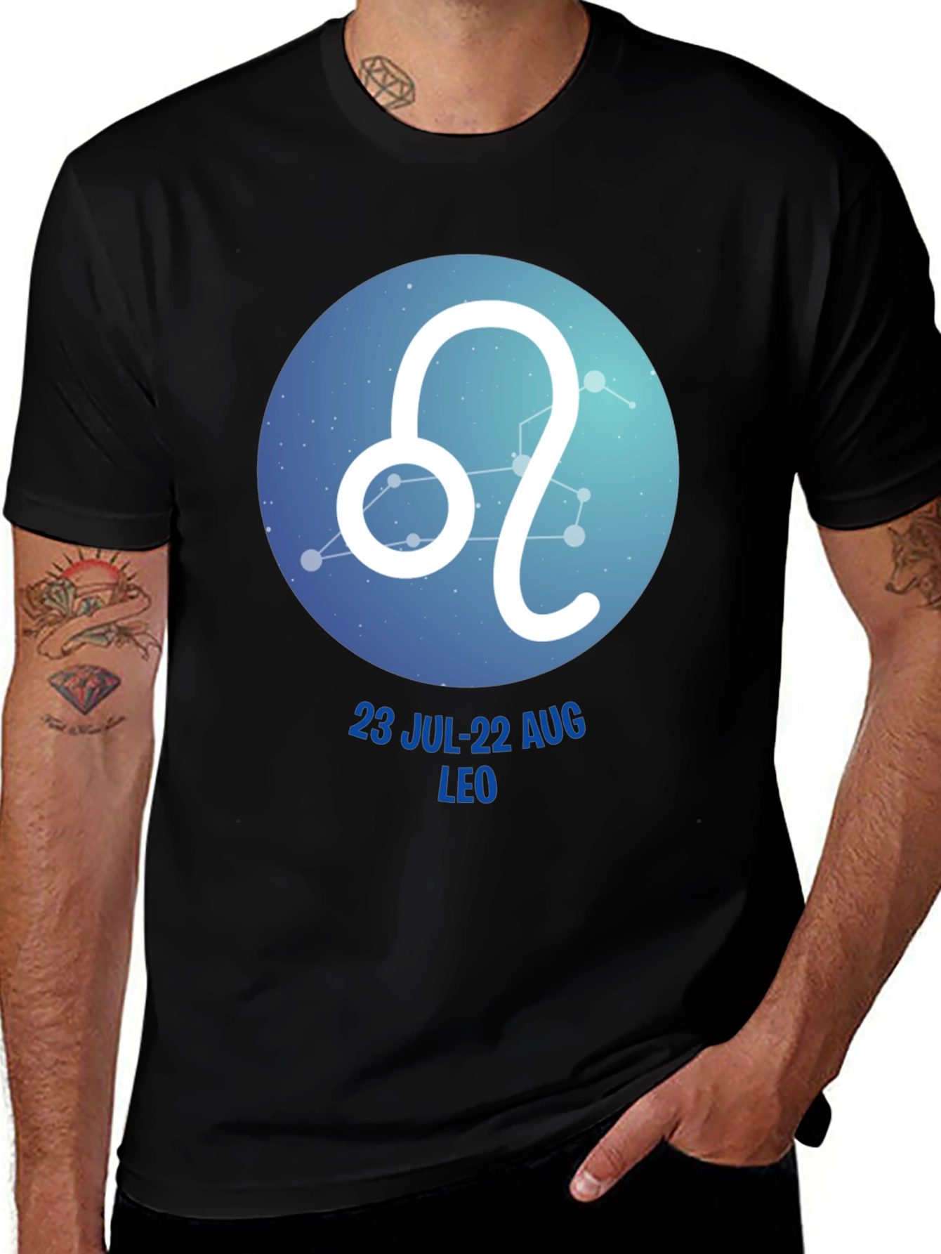Leo Zodiac T-Shirt - 23 July to 22 August