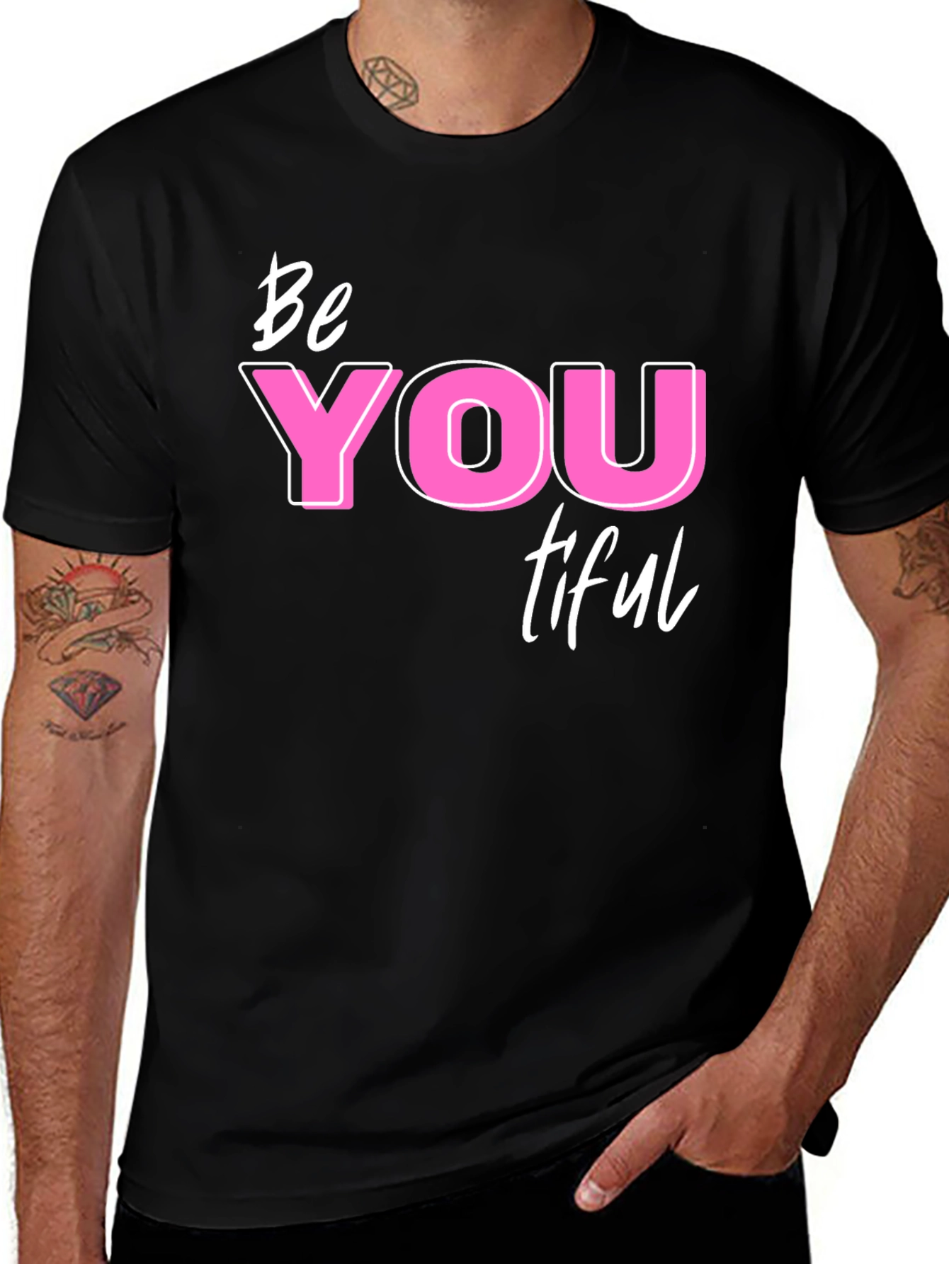 Be YOU tiful T-Shirt - Motivational Graphic Tee